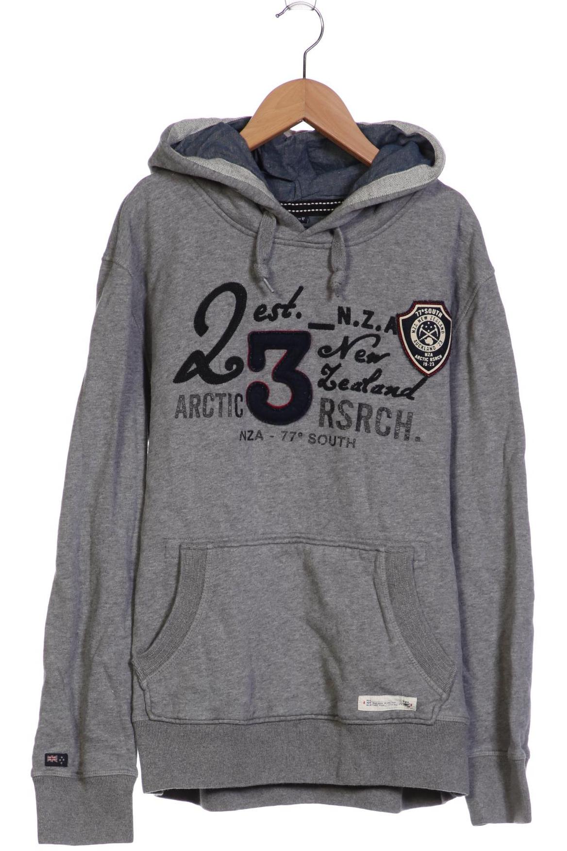 

NZA NEW ZEALAND AUCKLAND Herren Kapuzenpullover, grau