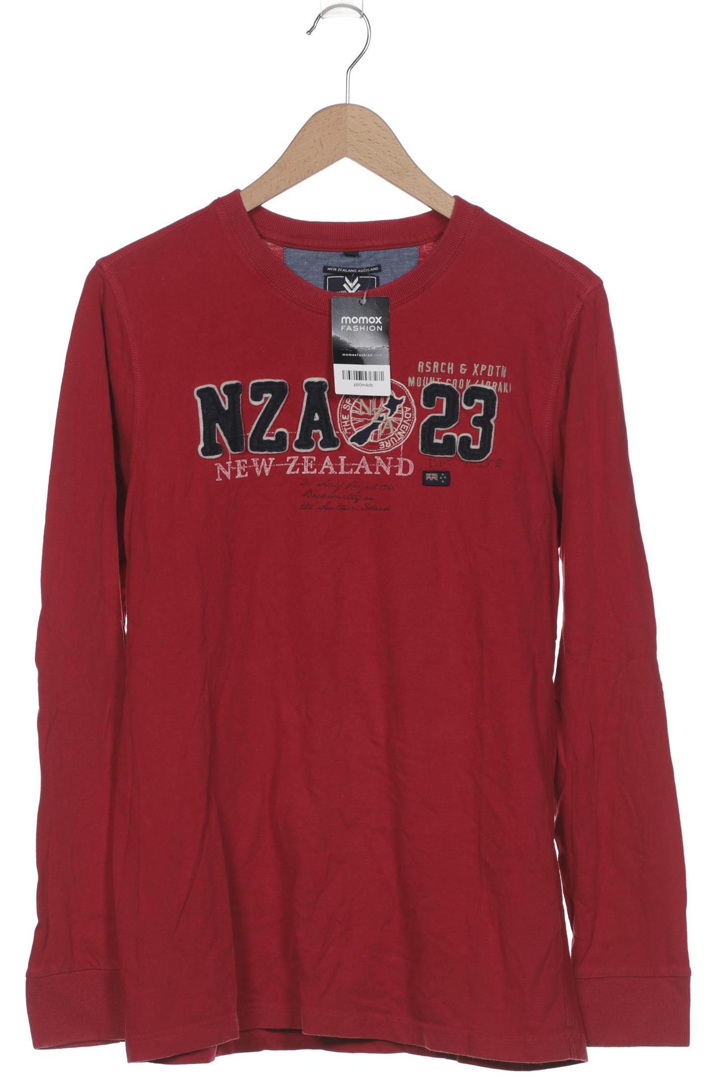 

NZA NEW Zealand Auckland Herren Langarmshirt, pink, Gr. 52