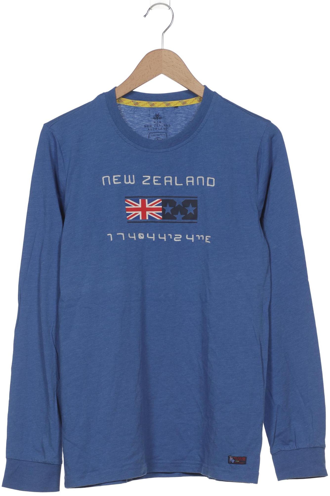 

NZA NEW Zealand Auckland Herren Langarmshirt, blau, Gr. 52