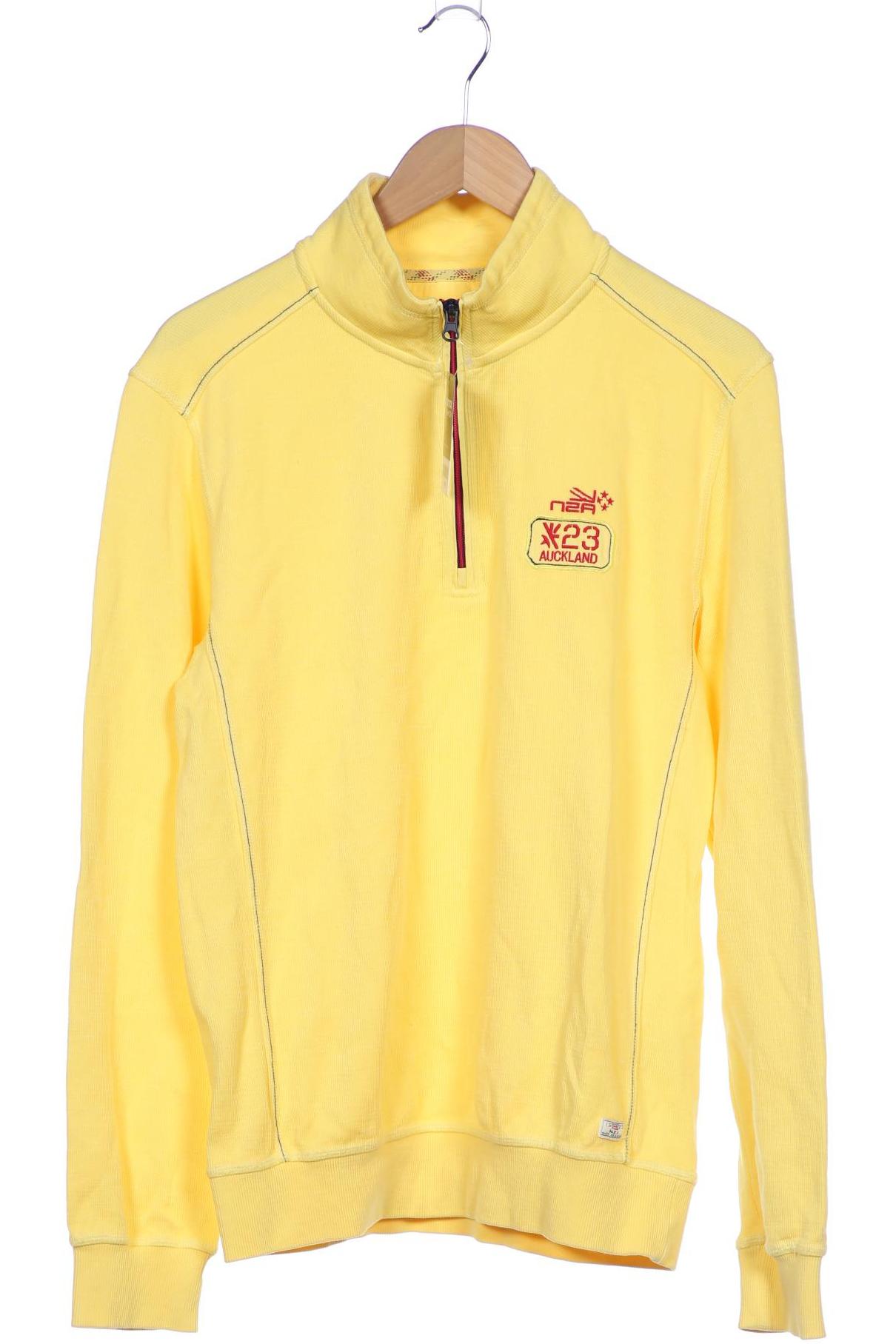 

NZA NEW Zealand Auckland Herren Sweatshirt, gelb, Gr. 48