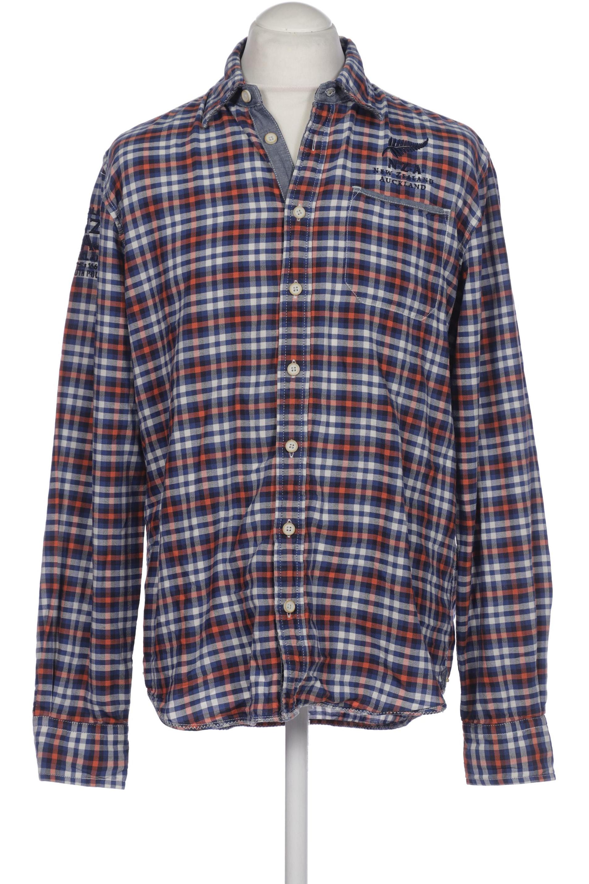 

NZA NEW Zealand Auckland Herren Hemd, blau, Gr. 52