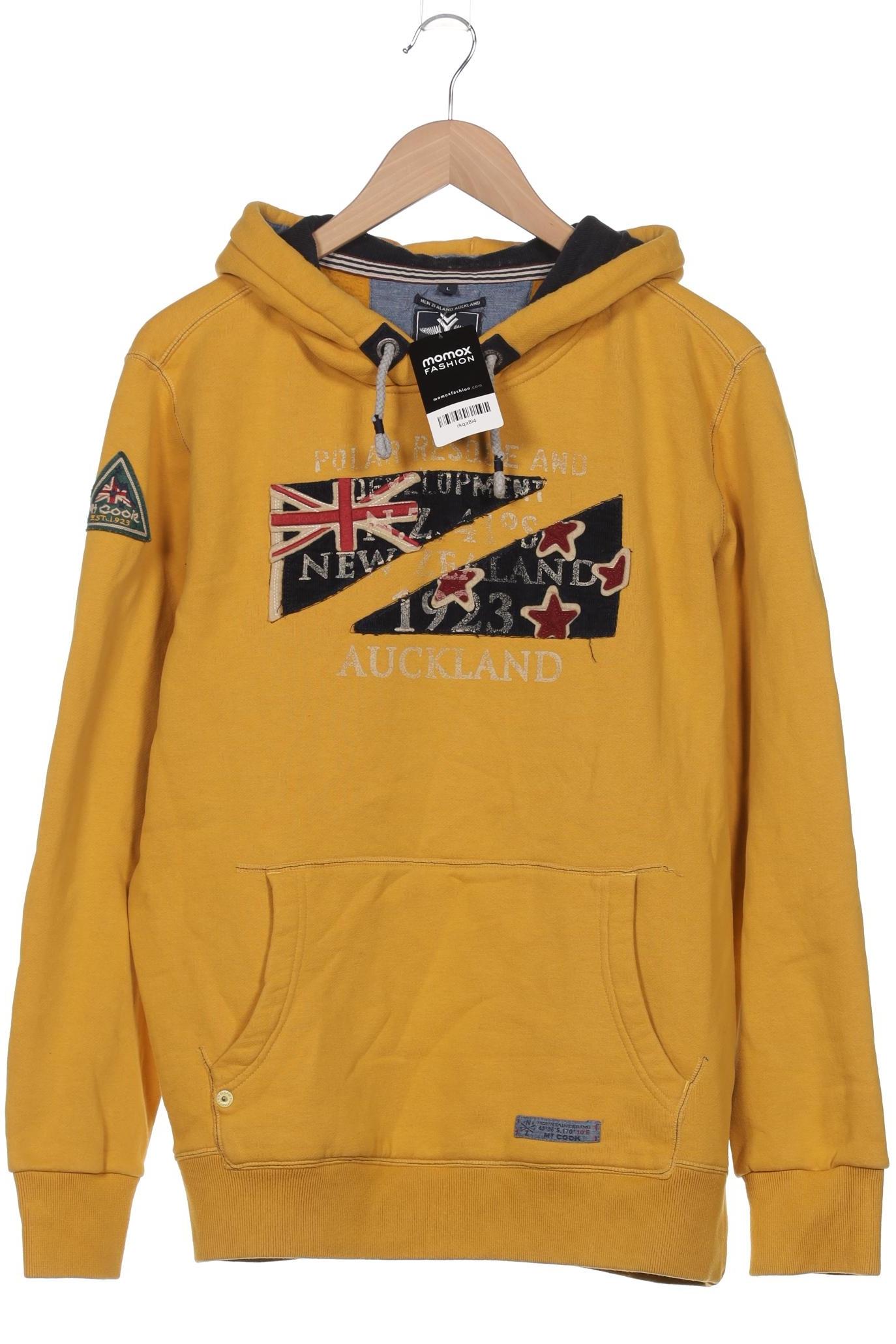 

NZA NEW Zealand Auckland Herren Kapuzenpullover, gelb, Gr. 52