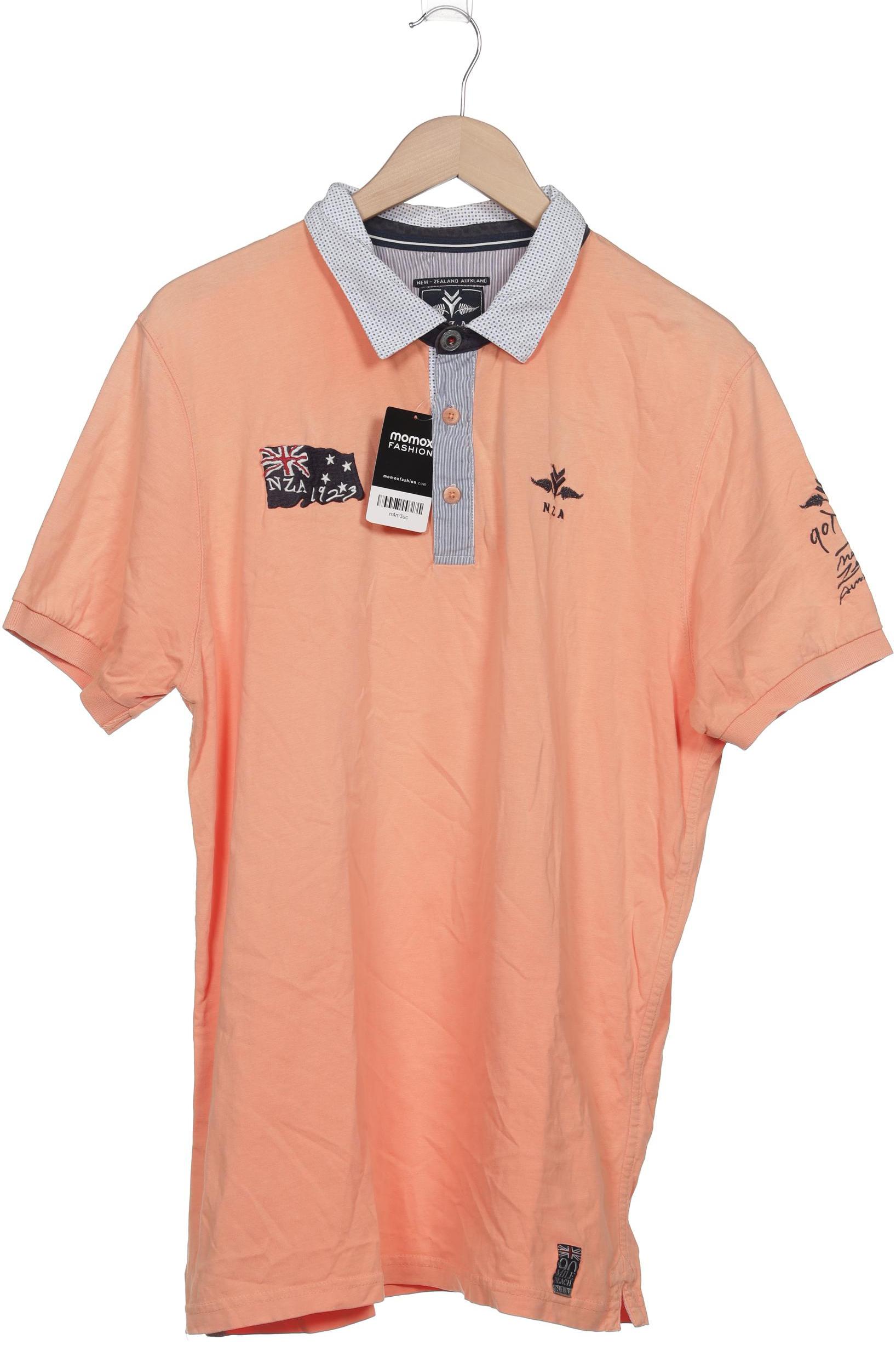 

NZA NEW Zealand Auckland Herren Poloshirt, orange, Gr. 54
