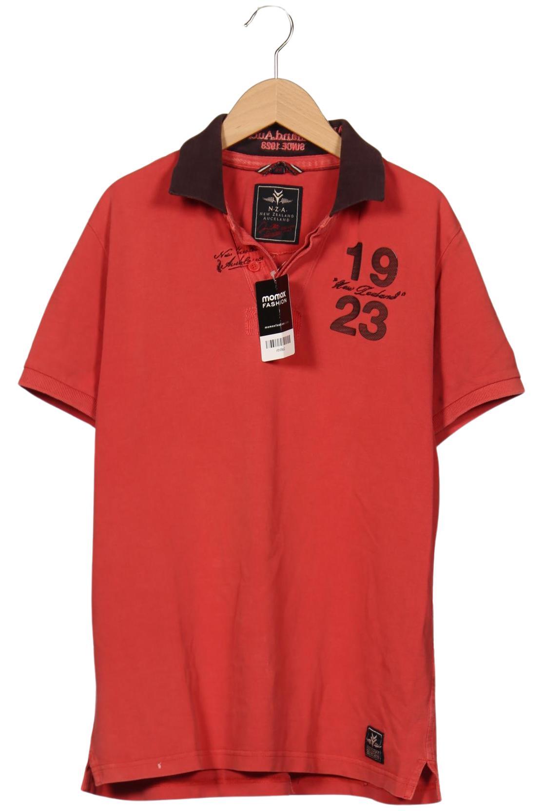 

NZA NEW Zealand Auckland Herren Poloshirt, rot, Gr. 46