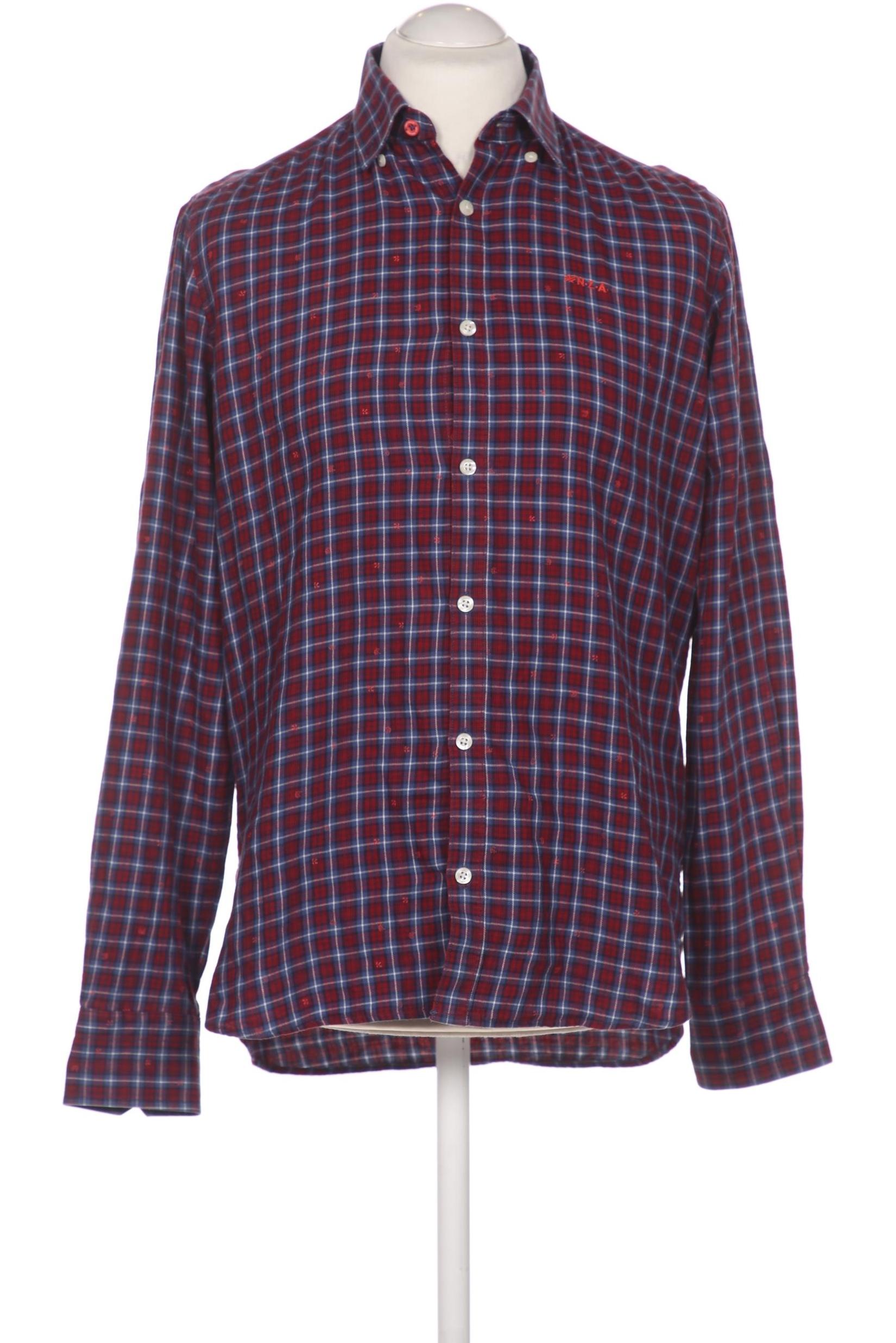 

NZA NEW Zealand Auckland Herren Hemd, bordeaux, Gr. 48