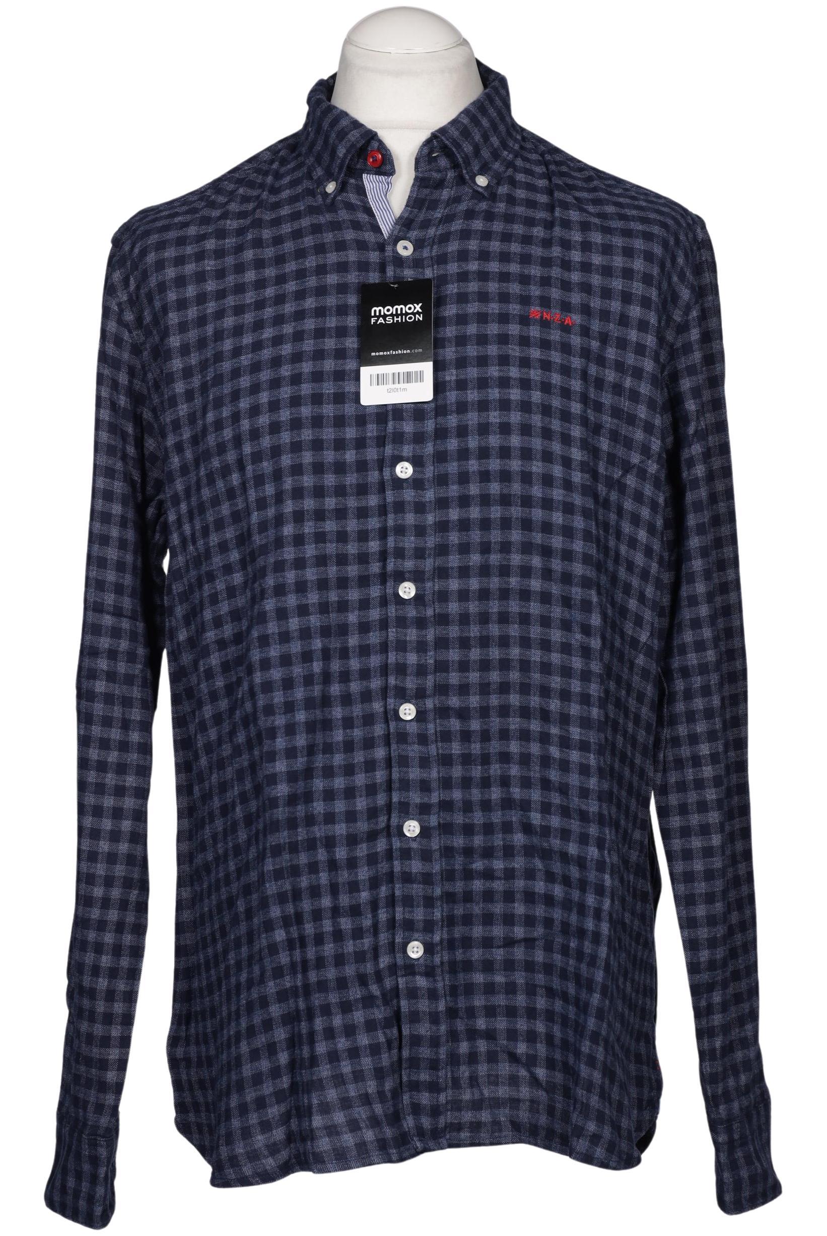 

NZA NEW Zealand Auckland Herren Hemd, marineblau, Gr. 54