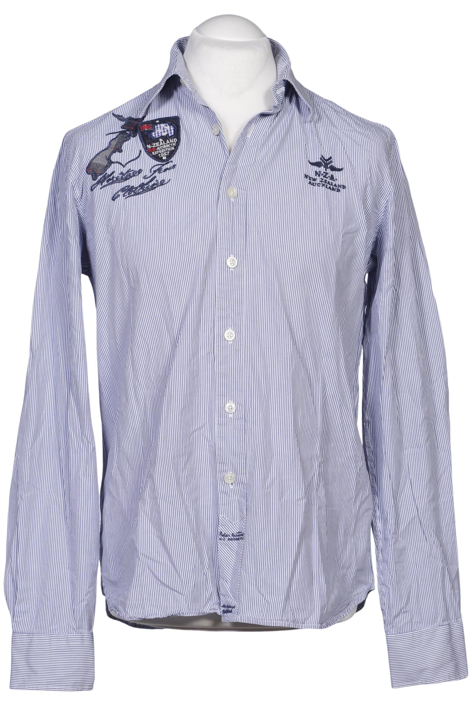 

NZA NEW Zealand Auckland Herren Hemd, blau, Gr. 48