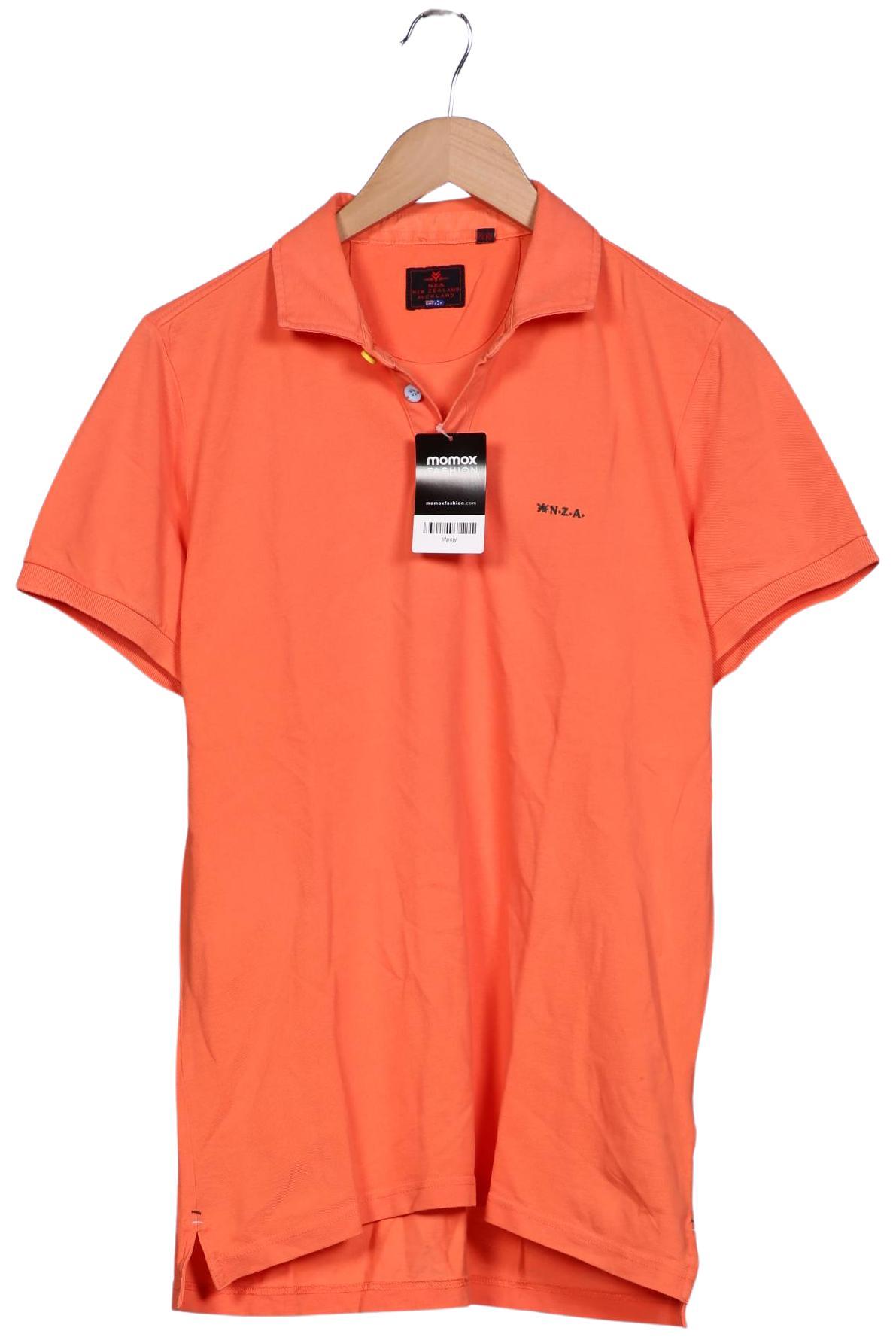 

NZA NEW Zealand Auckland Herren Poloshirt, orange, Gr. 48