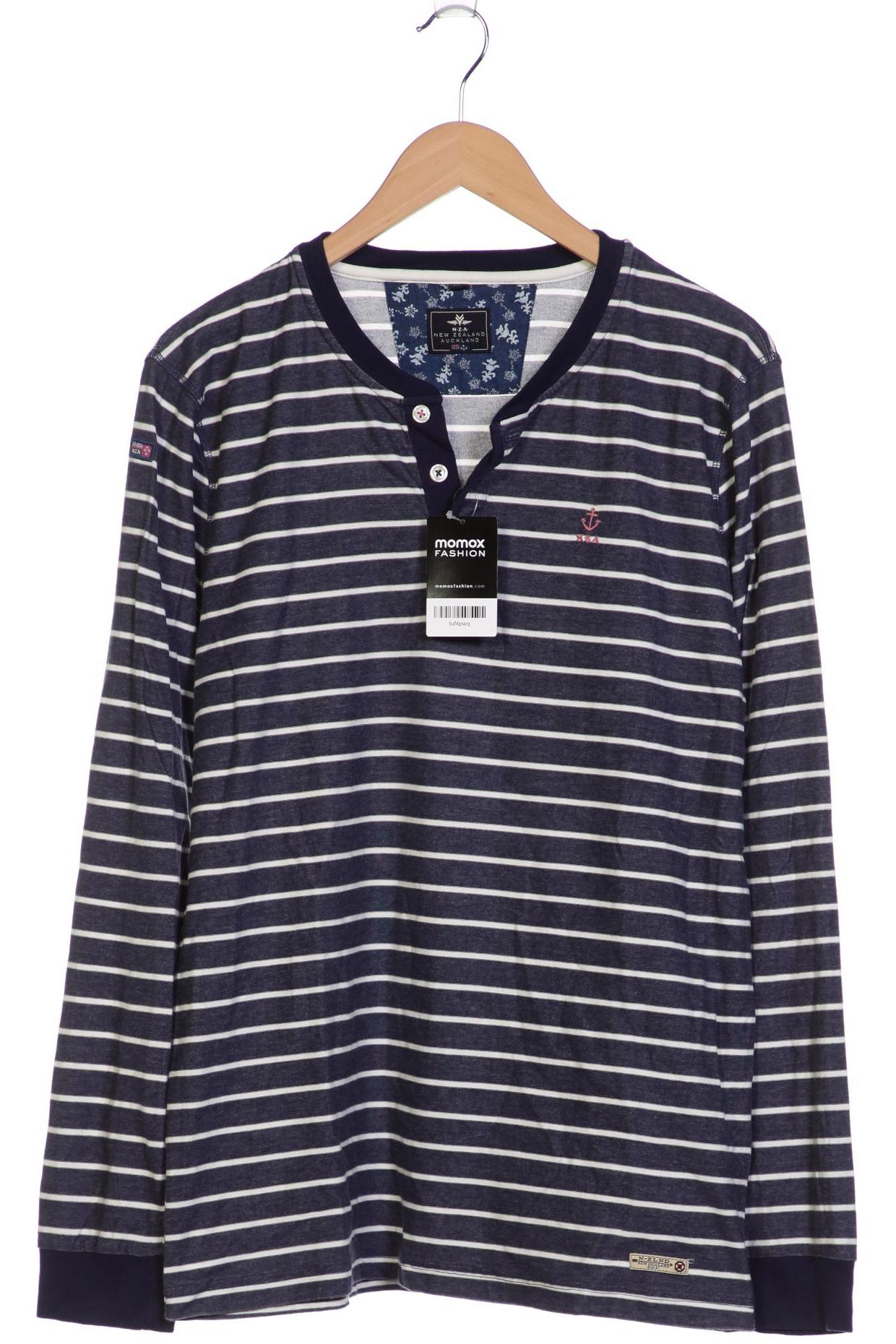 

NZA NEW Zealand Auckland Herren Langarmshirt, blau, Gr. 54