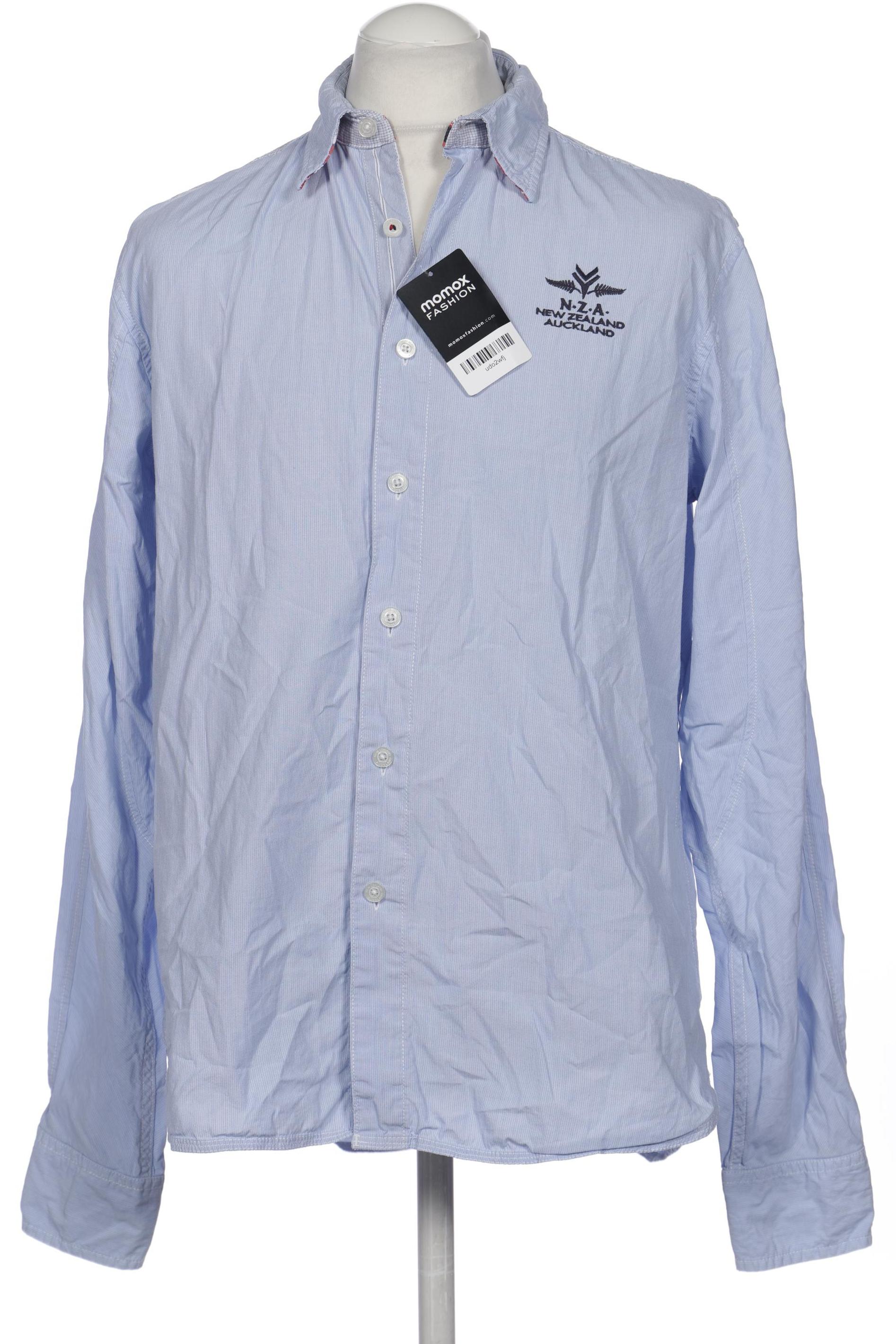 

NZA NEW Zealand Auckland Herren Hemd, blau, Gr. 52