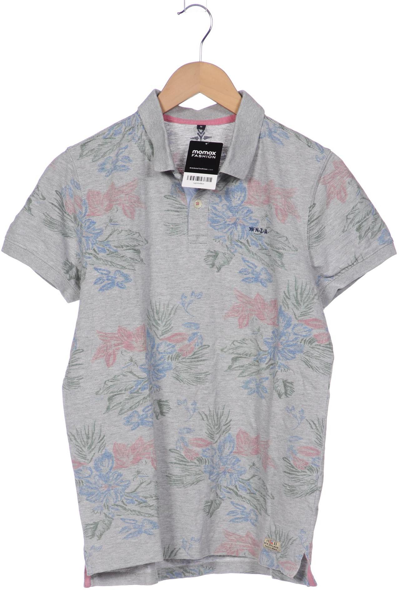 

NZA NEW Zealand Auckland Herren Poloshirt, grau, Gr. 48