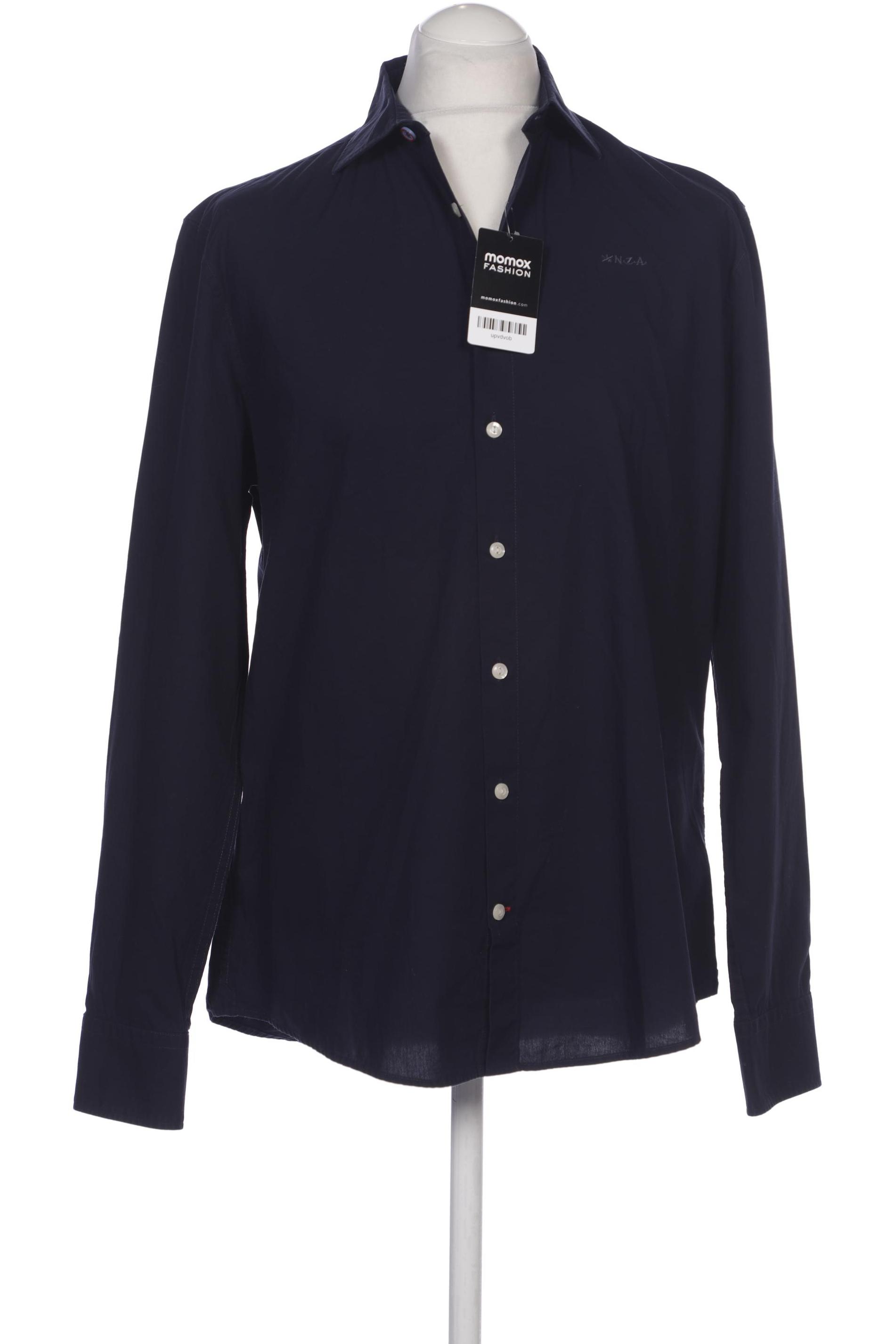 

NZA NEW Zealand Auckland Herren Hemd, marineblau, Gr. 52