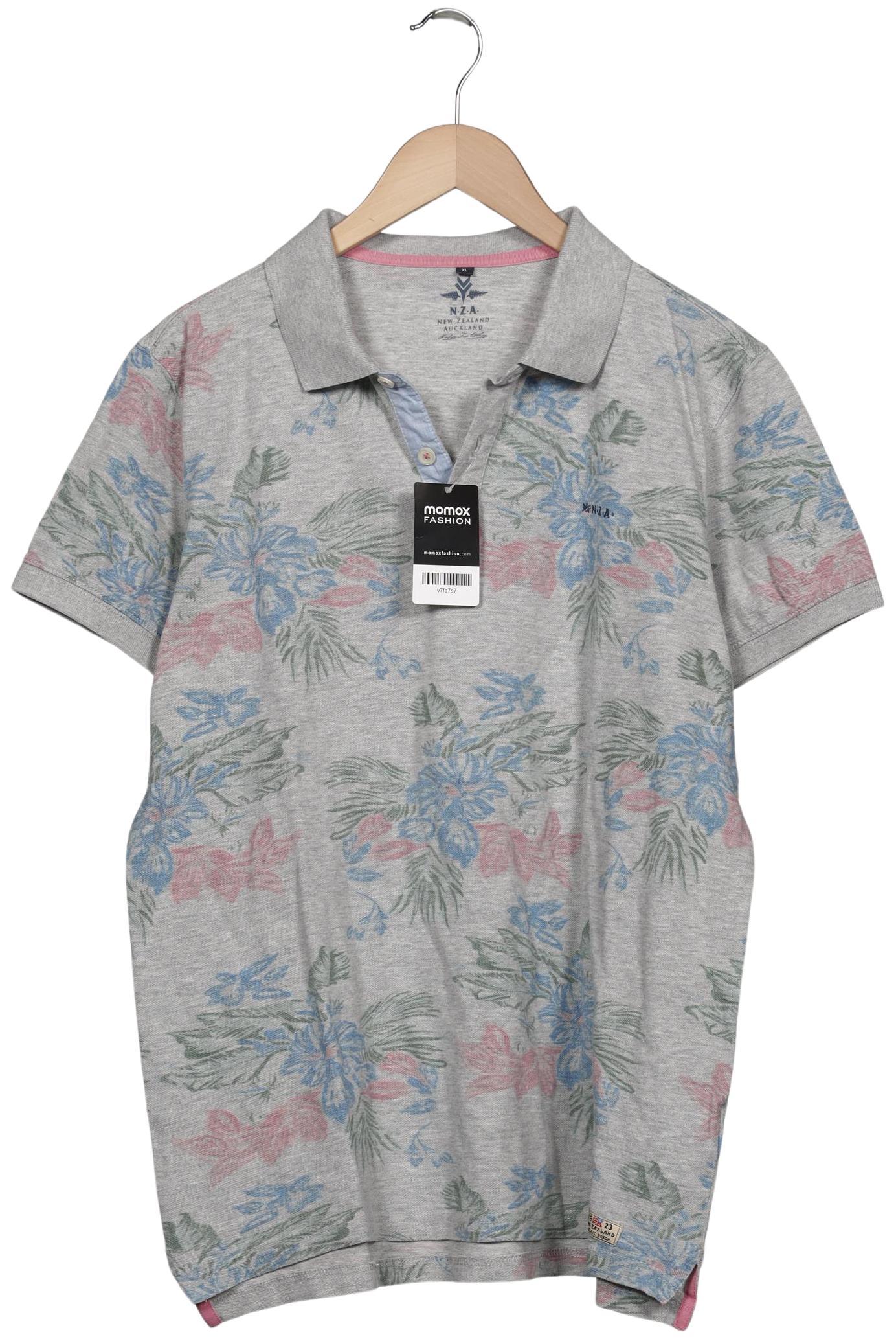 

NZA NEW Zealand Auckland Herren Poloshirt, grau, Gr. 54