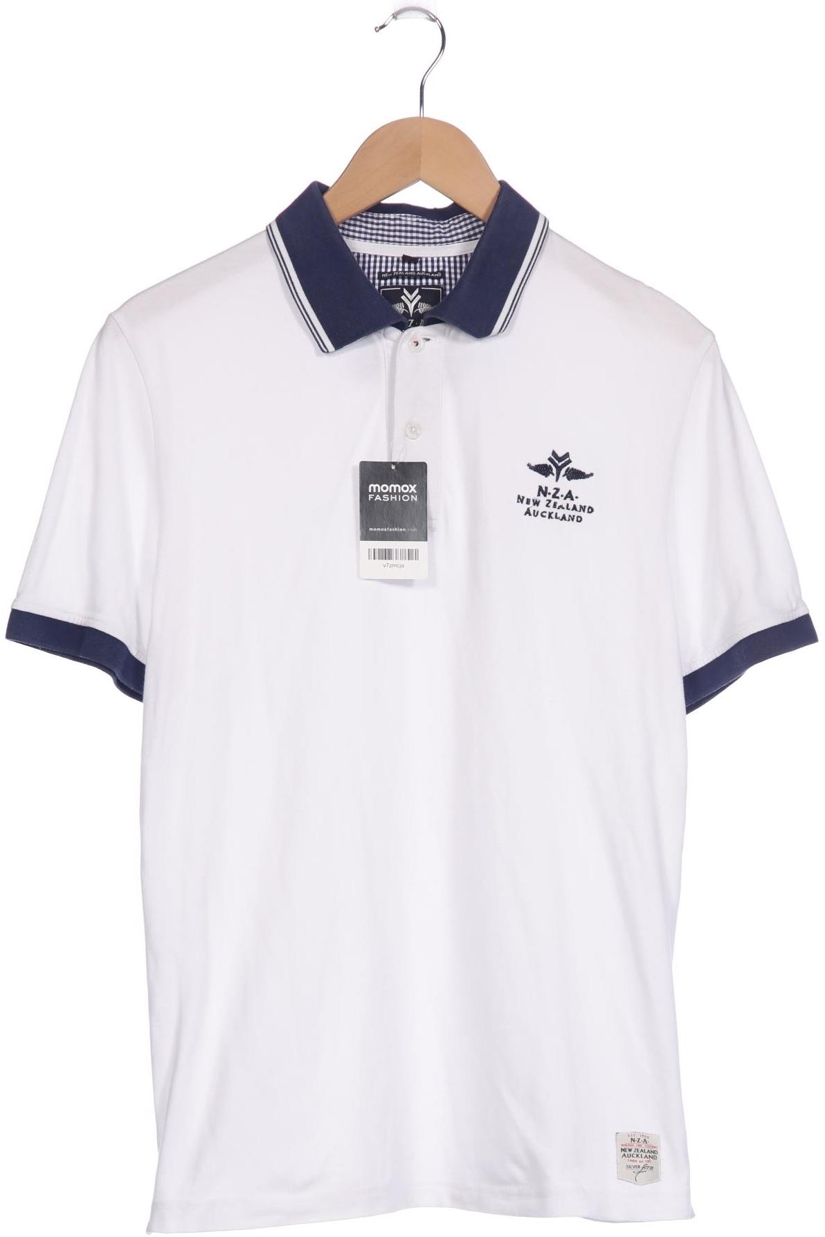 

NZA NEW Zealand Auckland Herren Poloshirt, weiß, Gr. 48