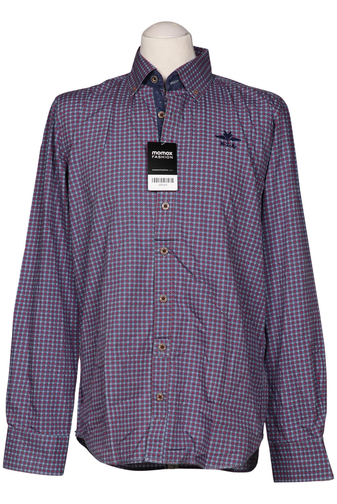 

NZA NEW Zealand Auckland Herren Hemd, blau, Gr. 52