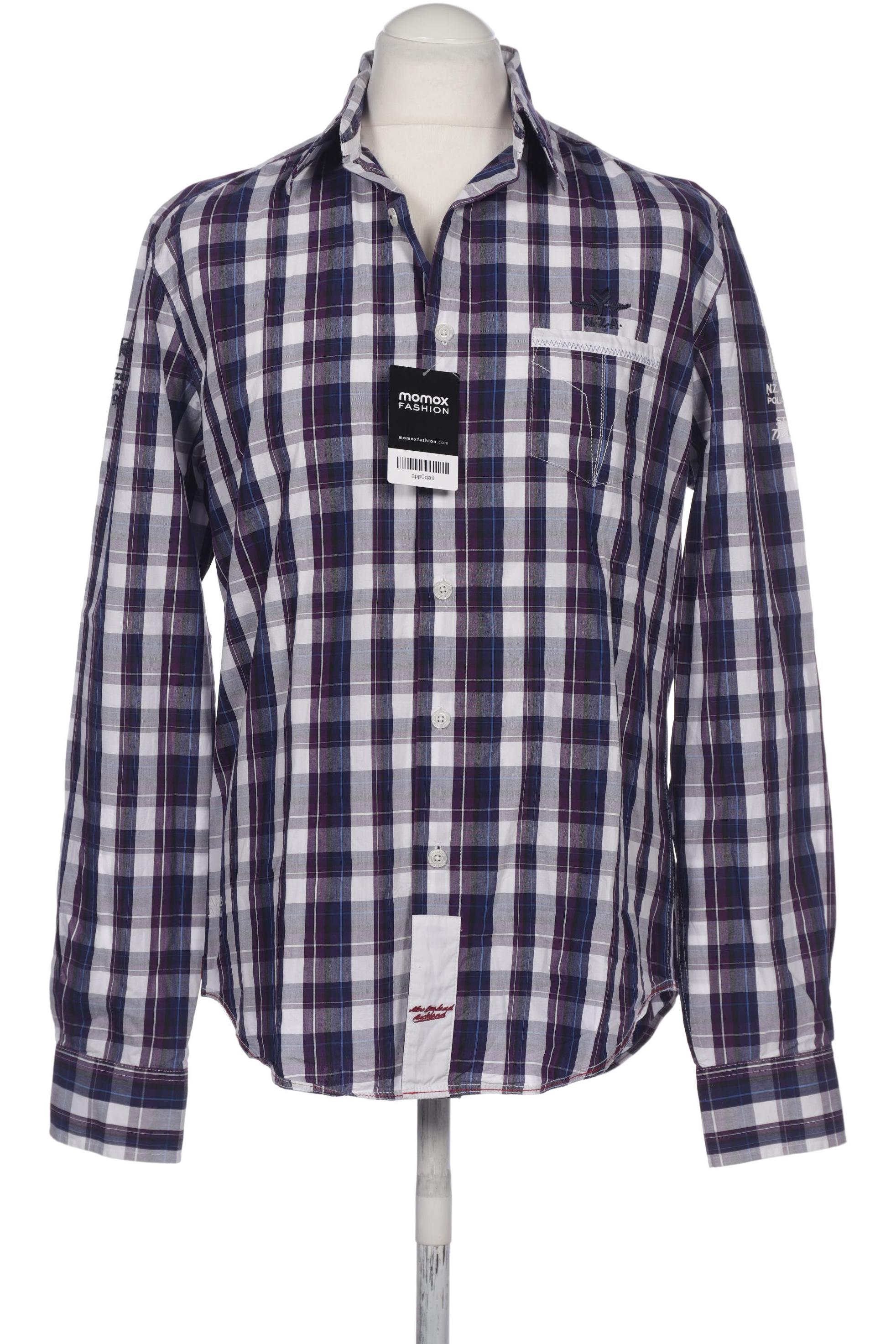 

NZA NEW Zealand Auckland Herren Hemd, flieder, Gr. 52
