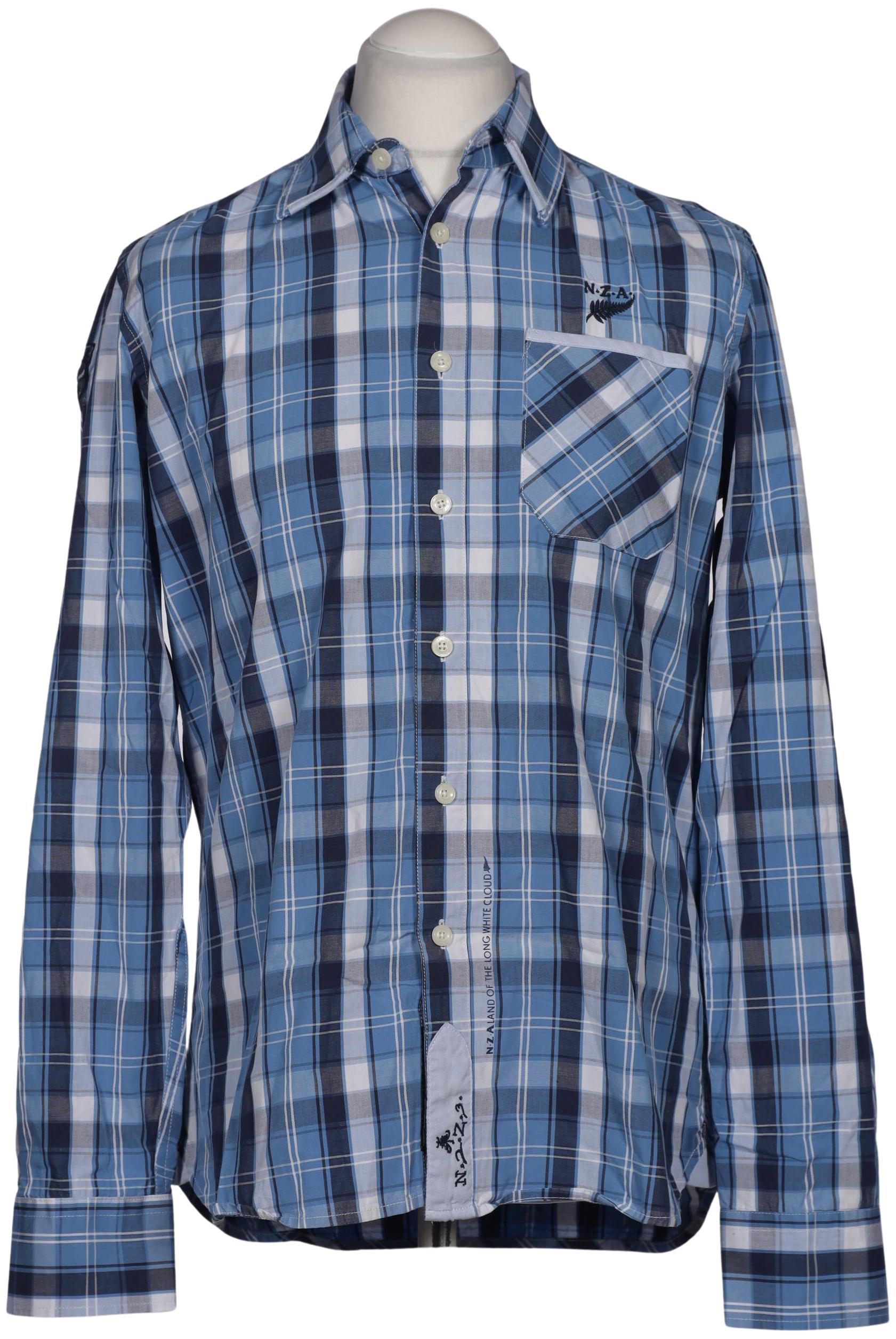 

NZA NEW Zealand Auckland Herren Hemd, blau, Gr. 48