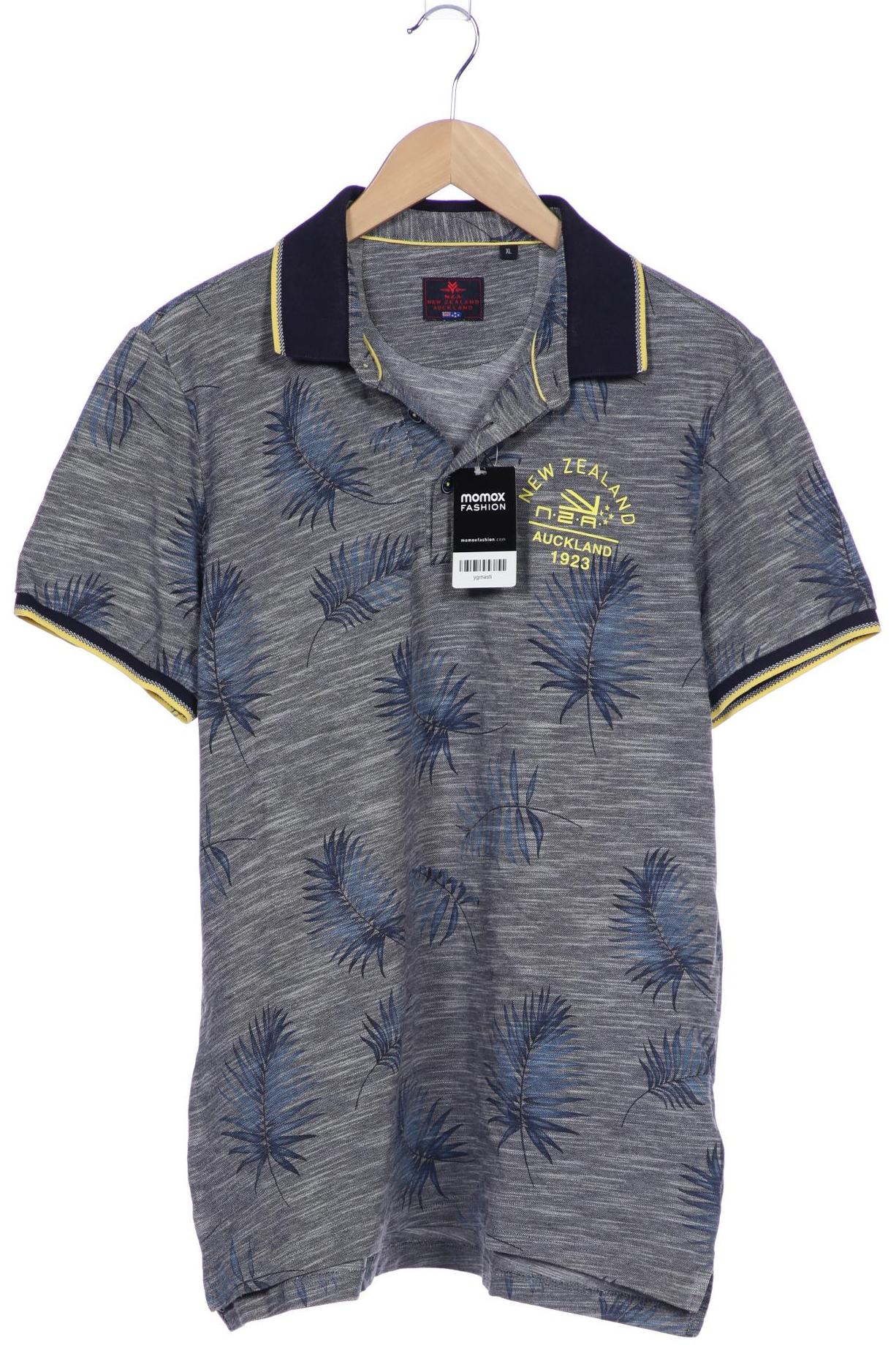 

NZA NEW Zealand Auckland Herren Poloshirt, grau, Gr. 54