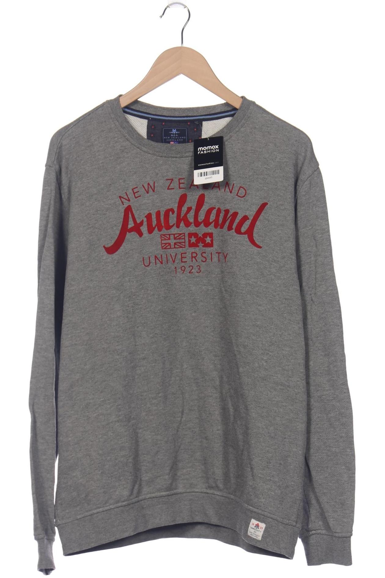 

NZA NEW Zealand Auckland Herren Sweatshirt, grau, Gr. 54