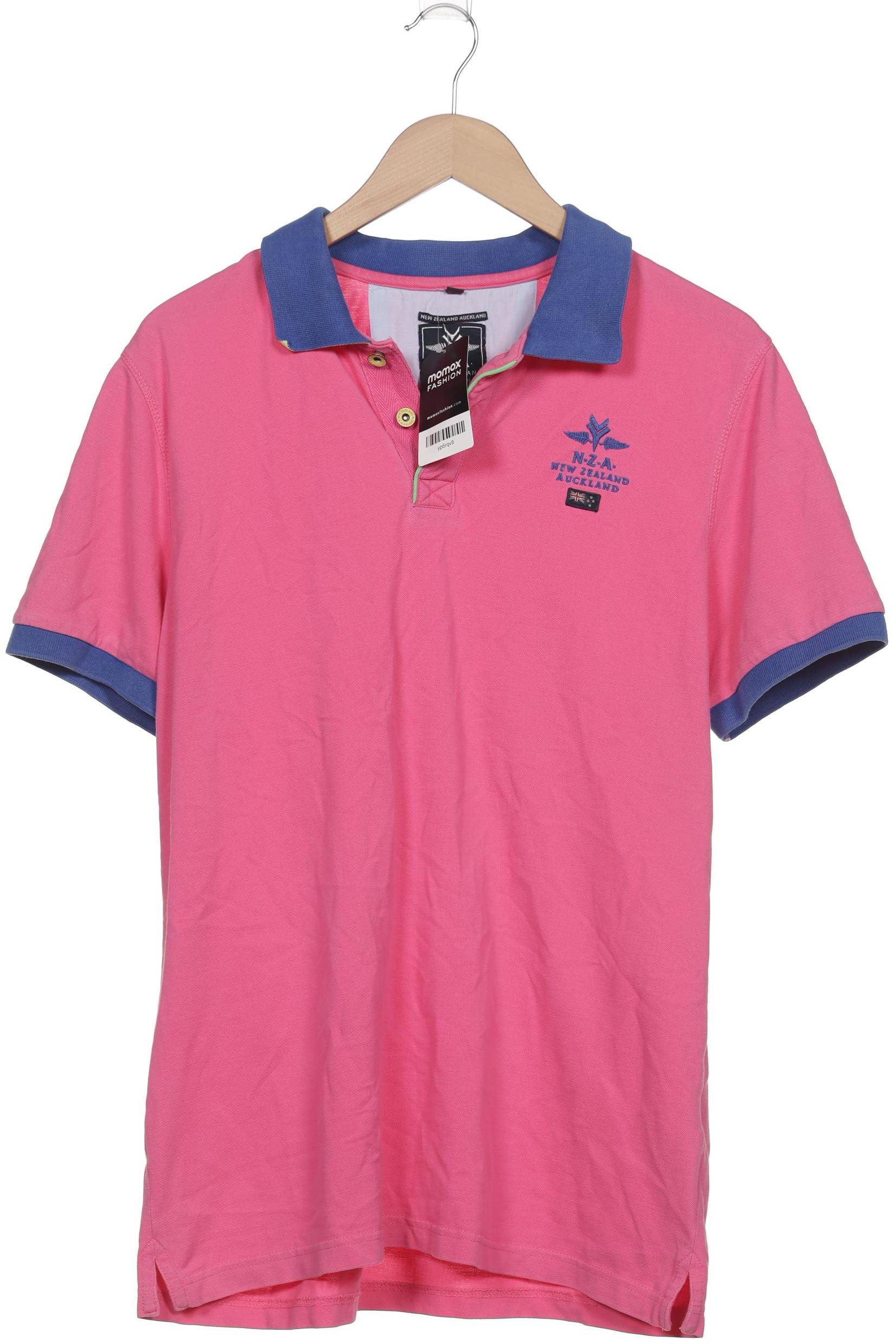 

NZA NEW Zealand Auckland Herren Poloshirt, pink, Gr. 52