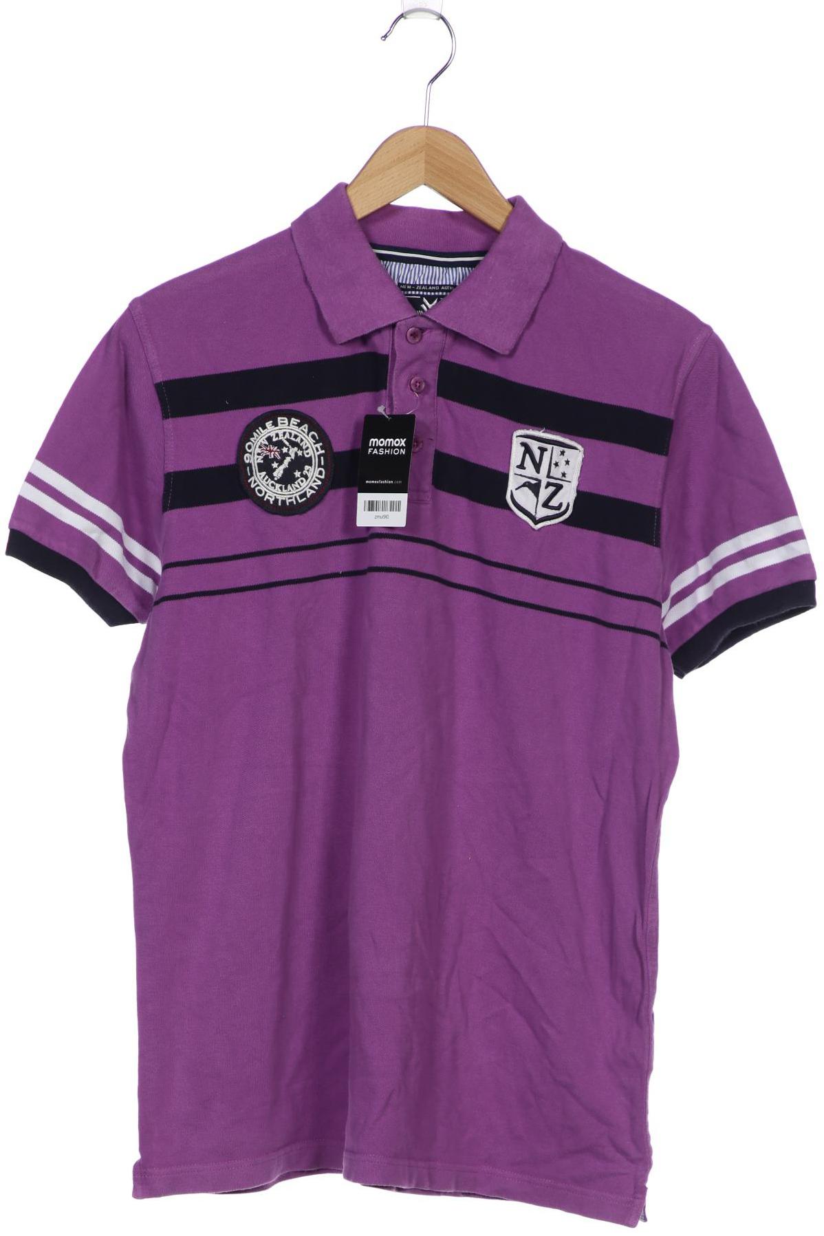 

NZA NEW ZEALAND AUCKLAND Herren Poloshirt, flieder