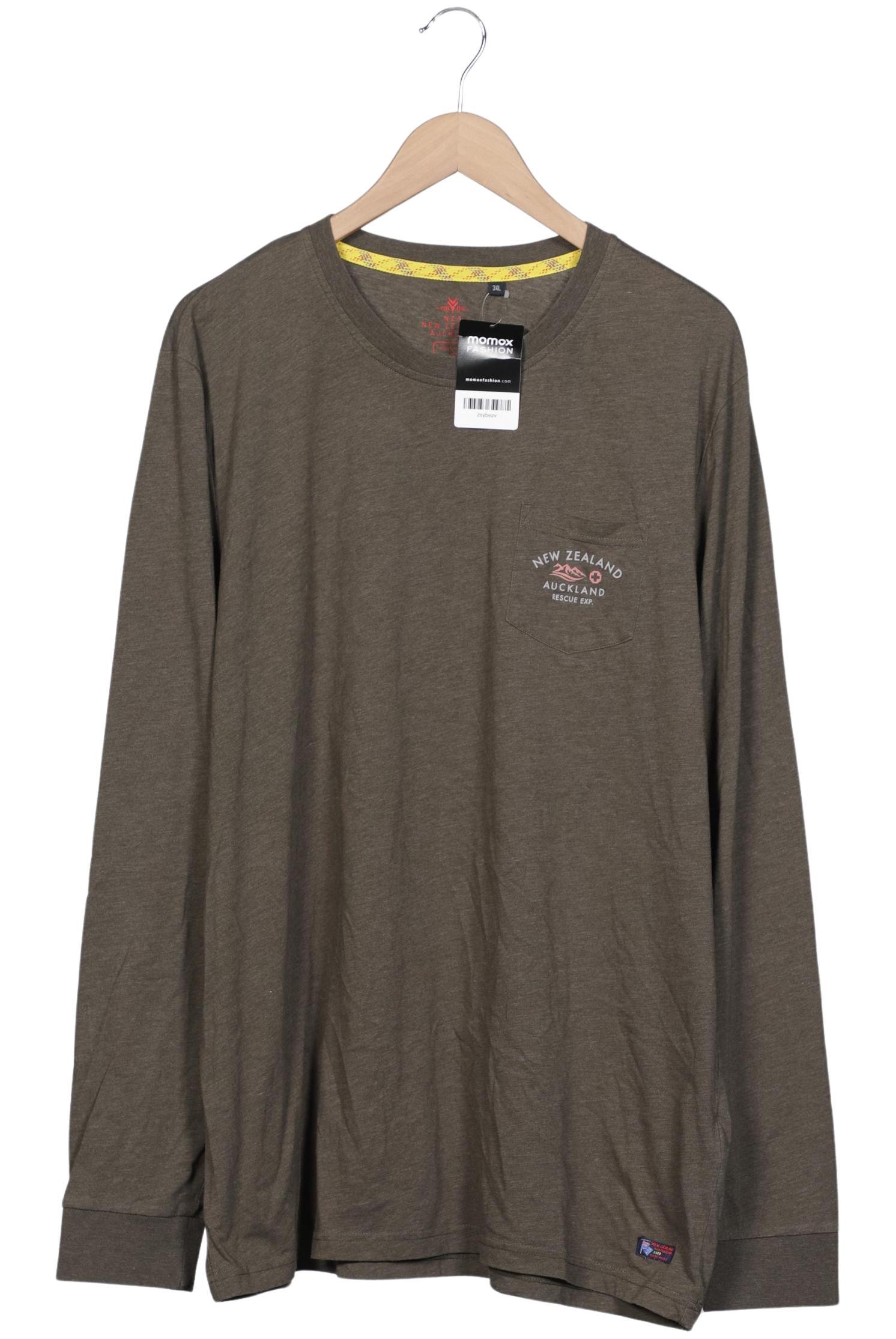 

NZA NEW Zealand Auckland Herren Langarmshirt, grün, Gr. 58