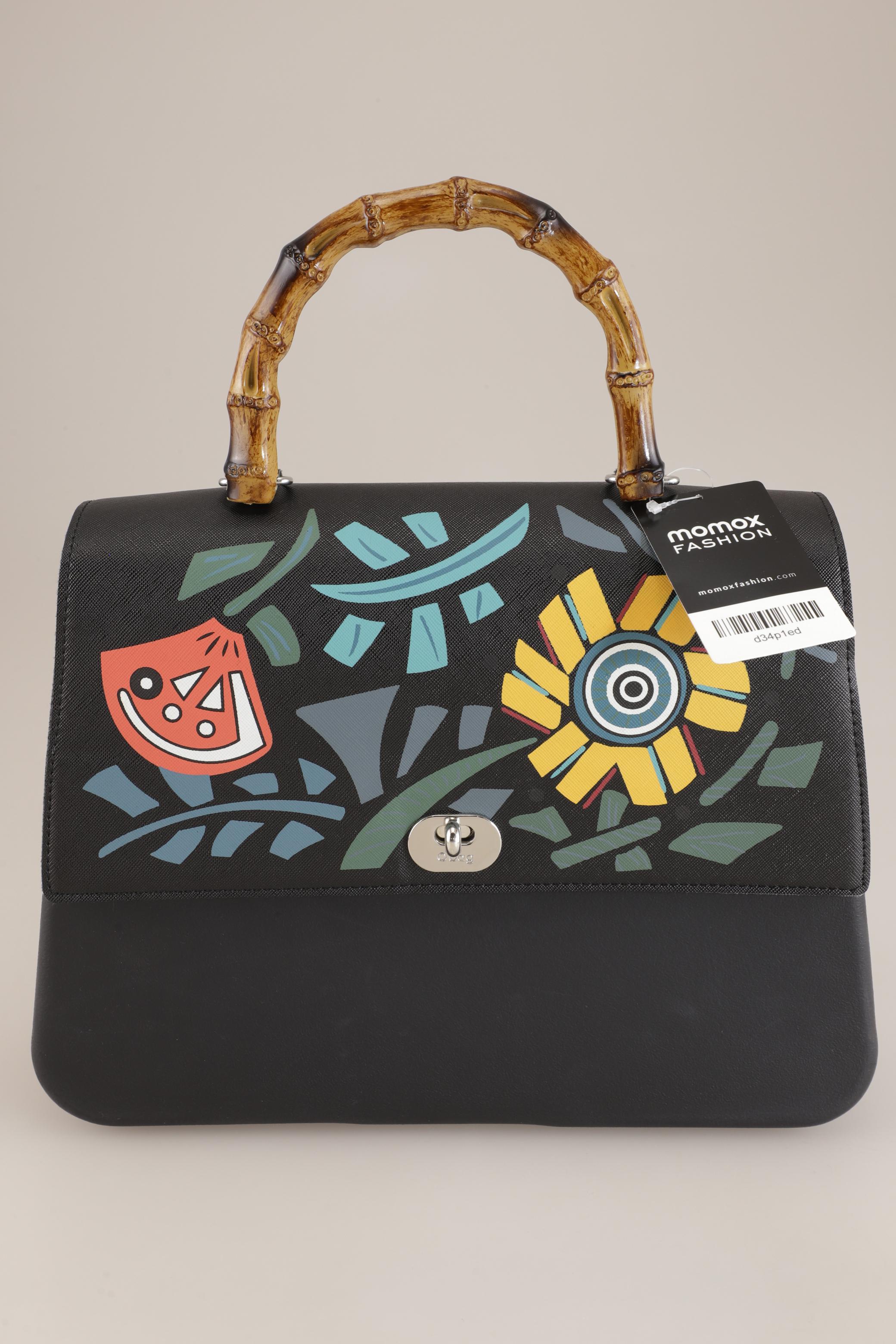 

o bag Damen Handtasche, schwarz, Gr.