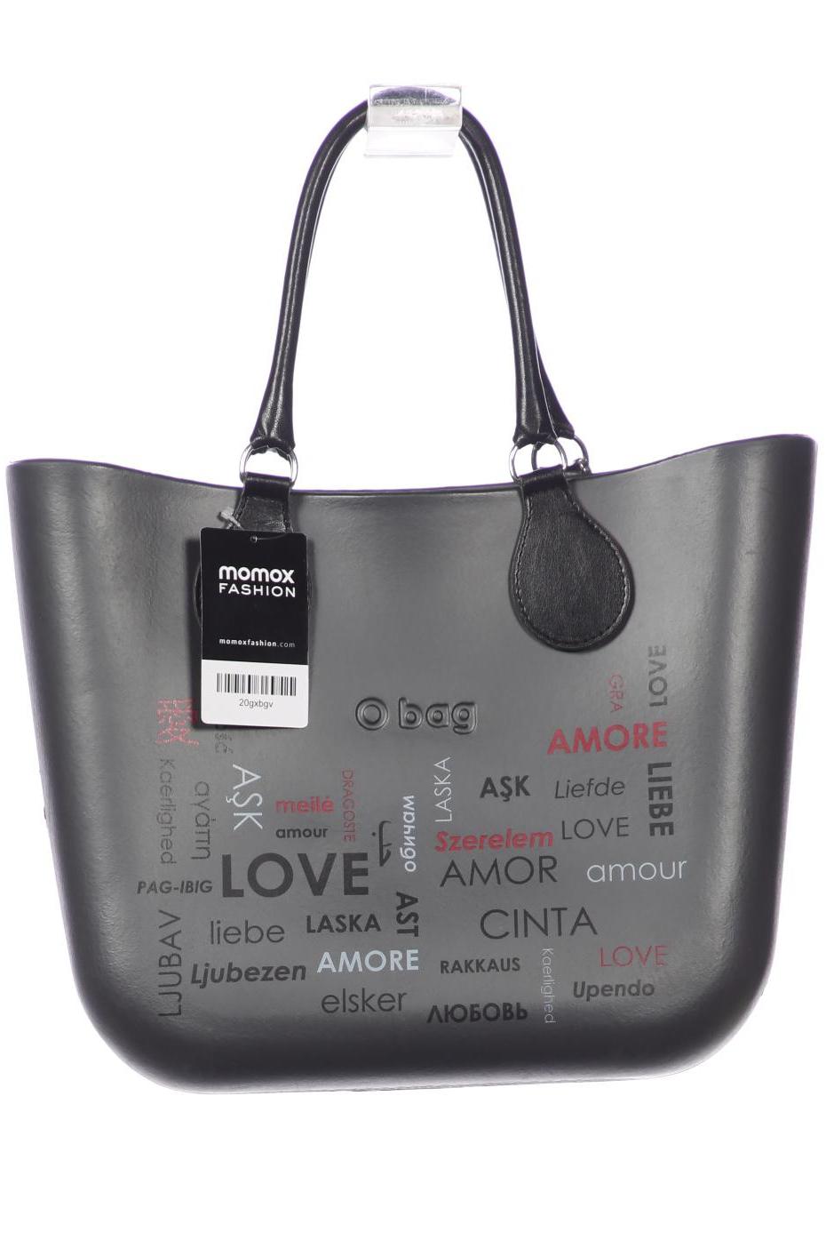 

o bag Damen Handtasche, grau, Gr.