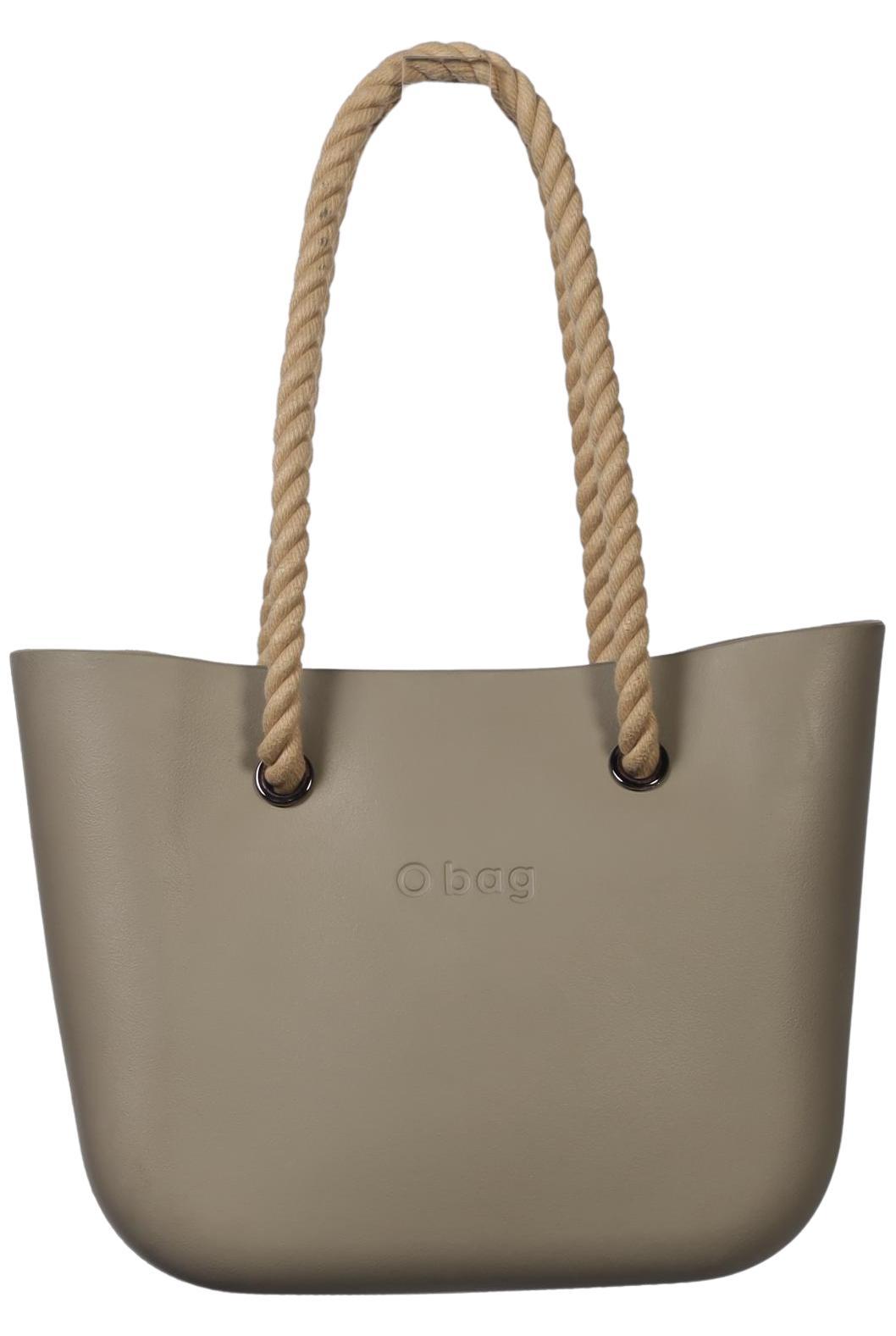 

o bag Damen Handtasche, grau, Gr.