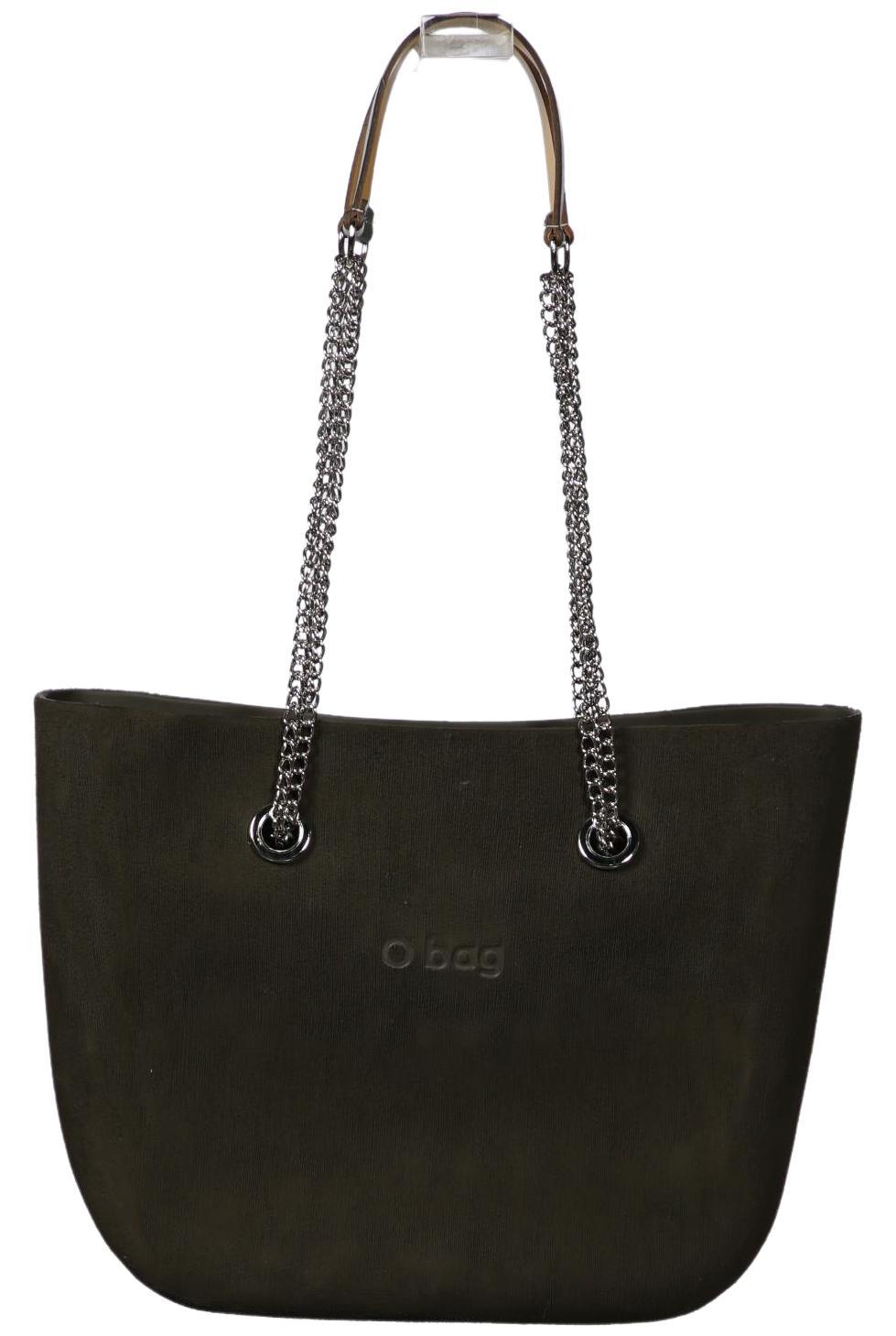 

o bag Damen Handtasche, grau, Gr.