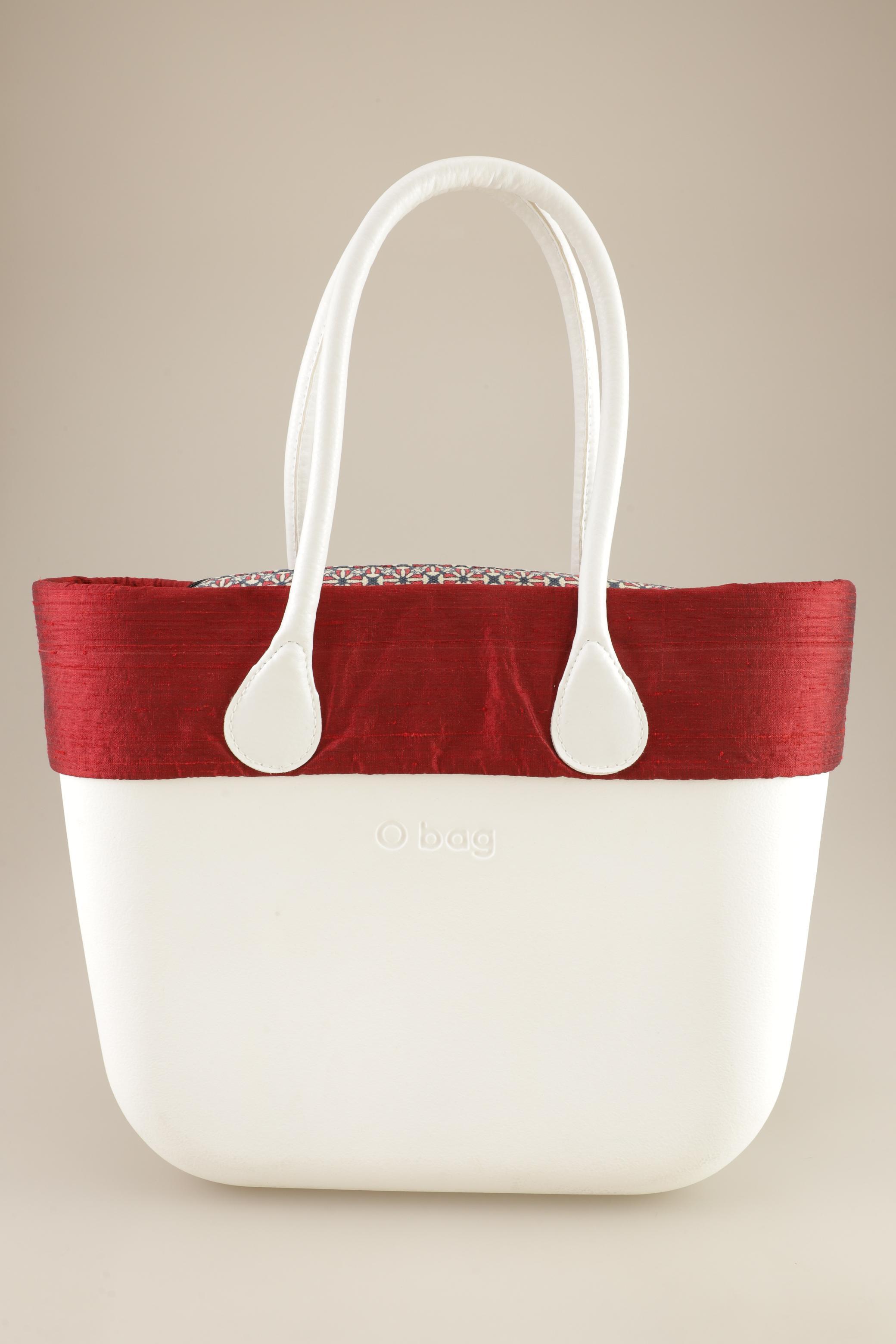 

o bag Damen Handtasche, weiß, Gr.