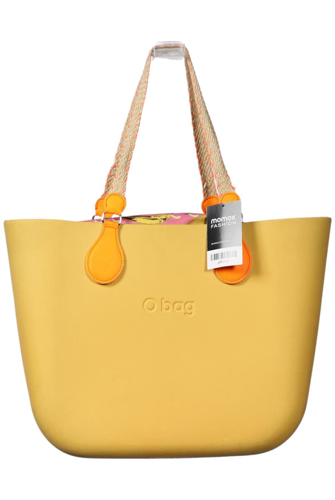 

o bag Damen Handtasche, gelb, Gr.