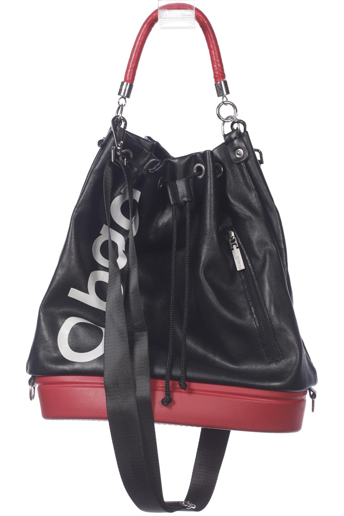 

o bag Damen Handtasche, schwarz, Gr.