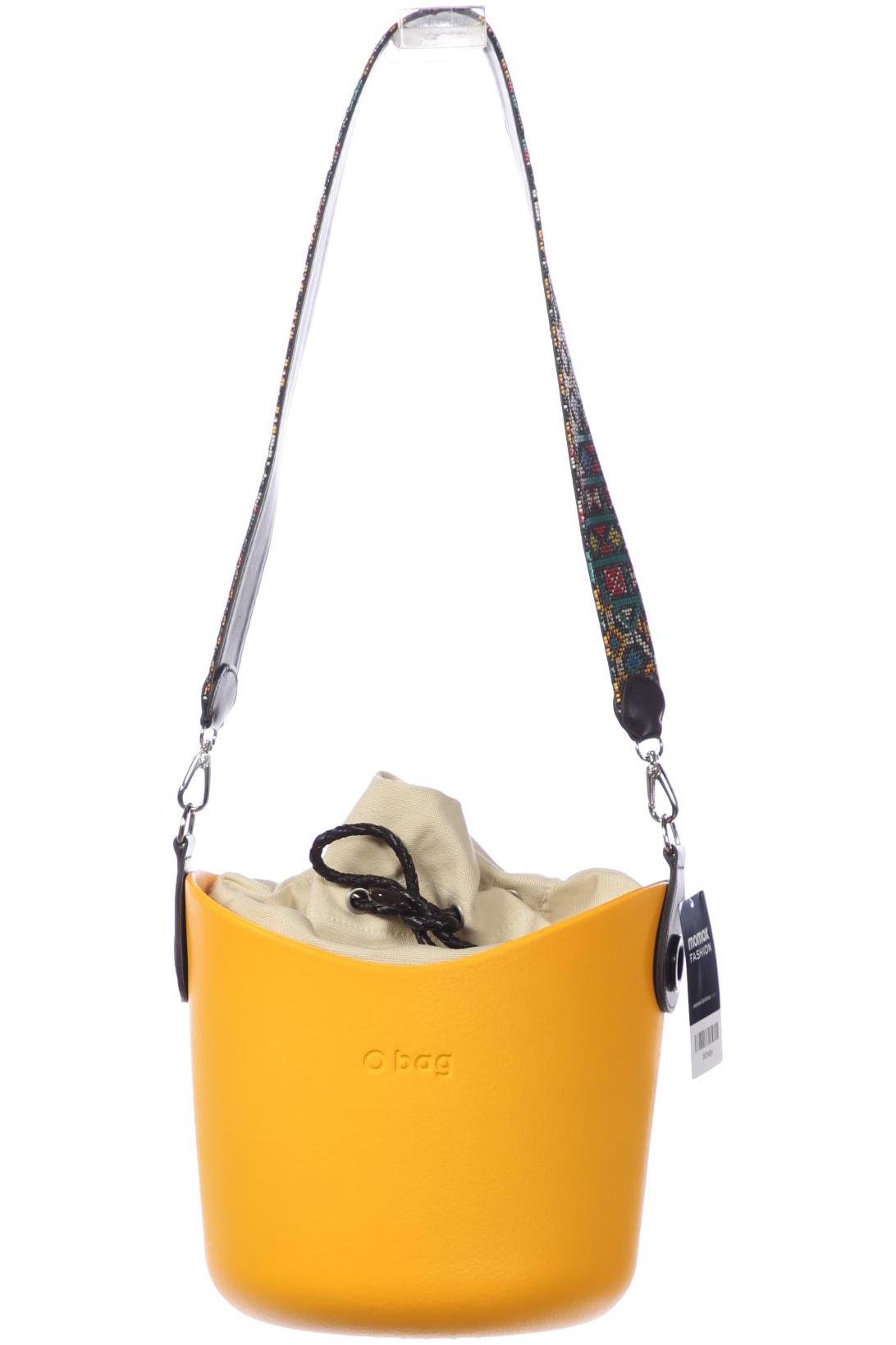 

o bag Damen Handtasche, gelb, Gr.