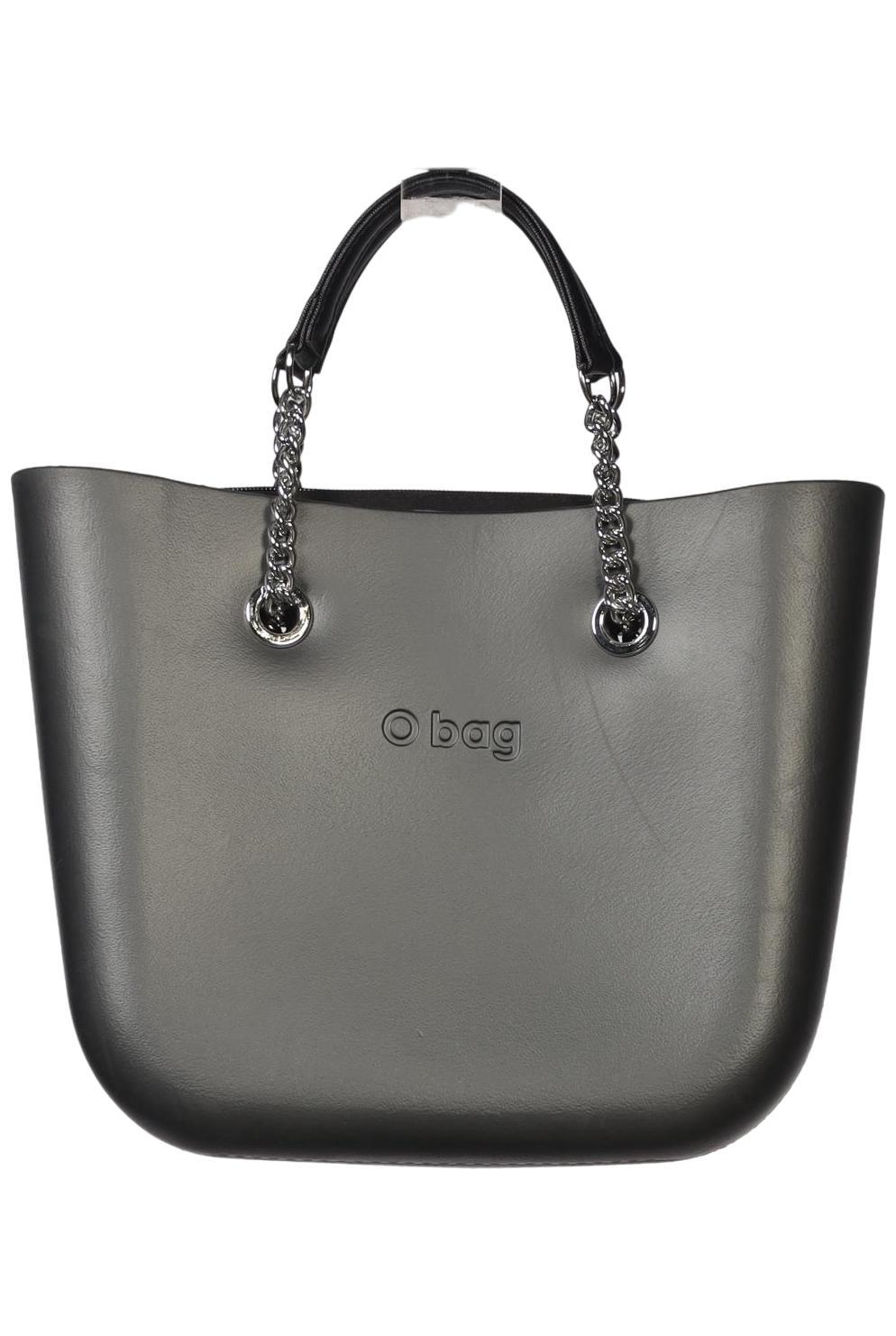 

o bag Damen Handtasche, grau, Gr.