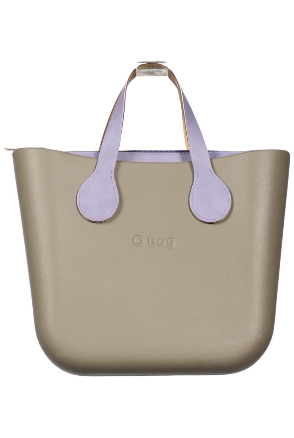 

o bag Damen Handtasche, grau, Gr.