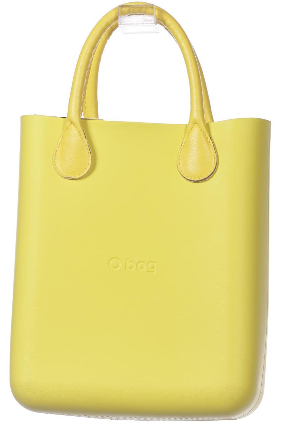 

o bag Damen Handtasche, gelb, Gr.