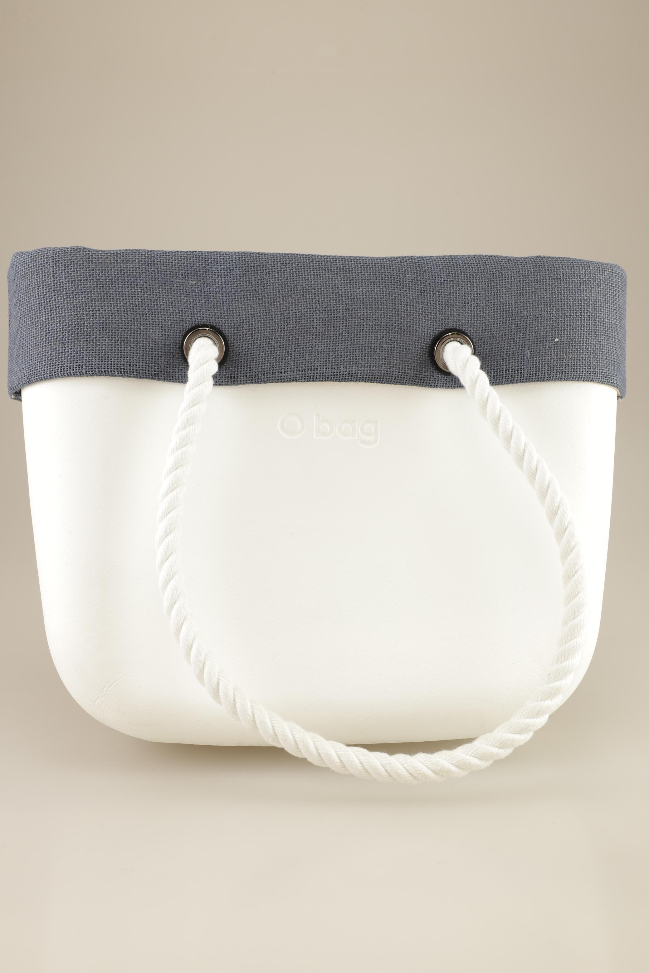 

o bag Damen Handtasche, weiß