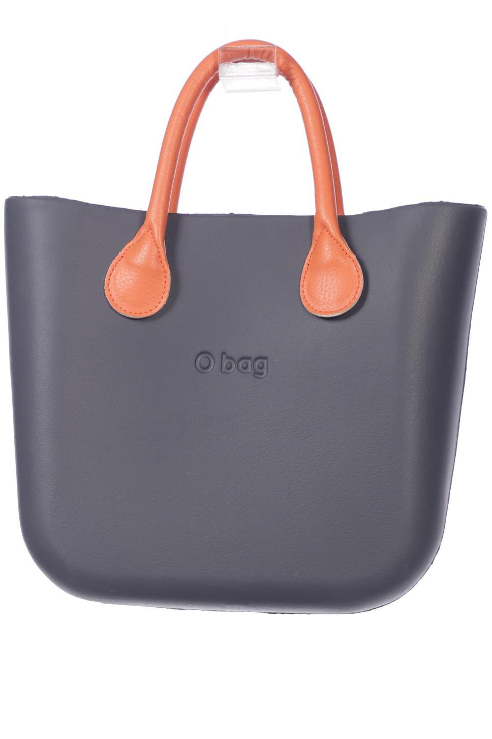 

o bag Damen Handtasche, grau, Gr.