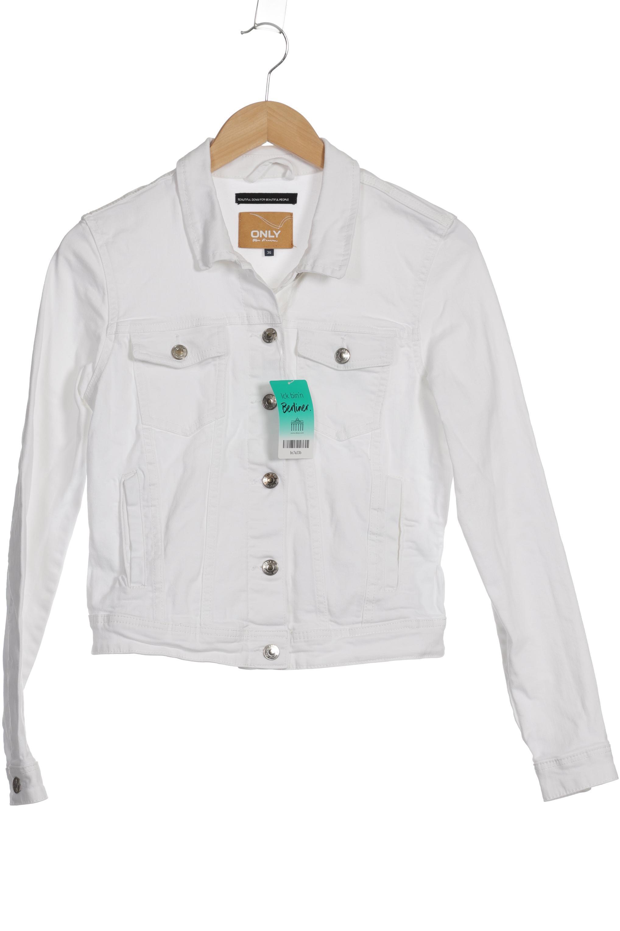 

Only Damen Jacke, weiß, Gr. 36