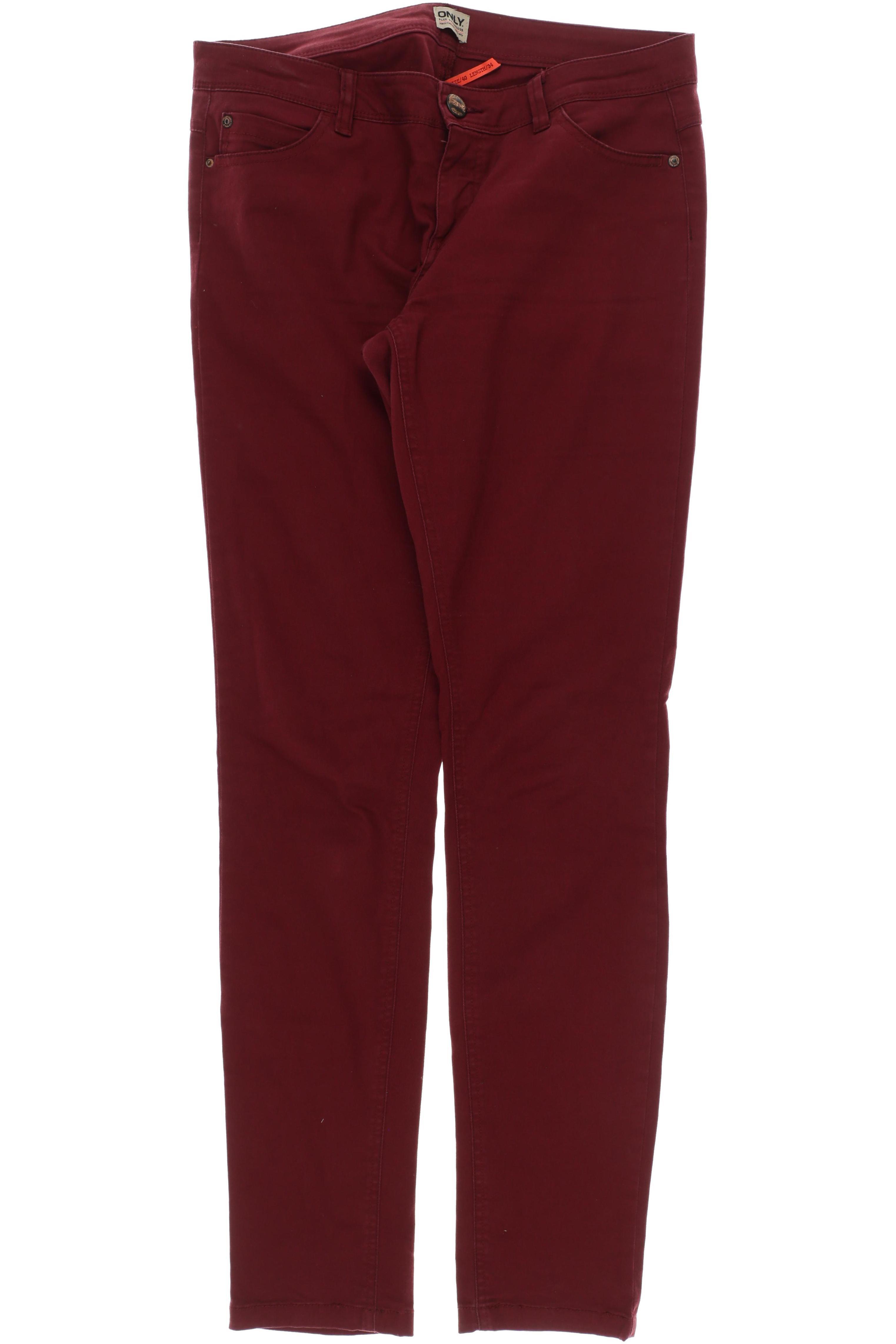 

Only Damen Jeans, rot, Gr. 40