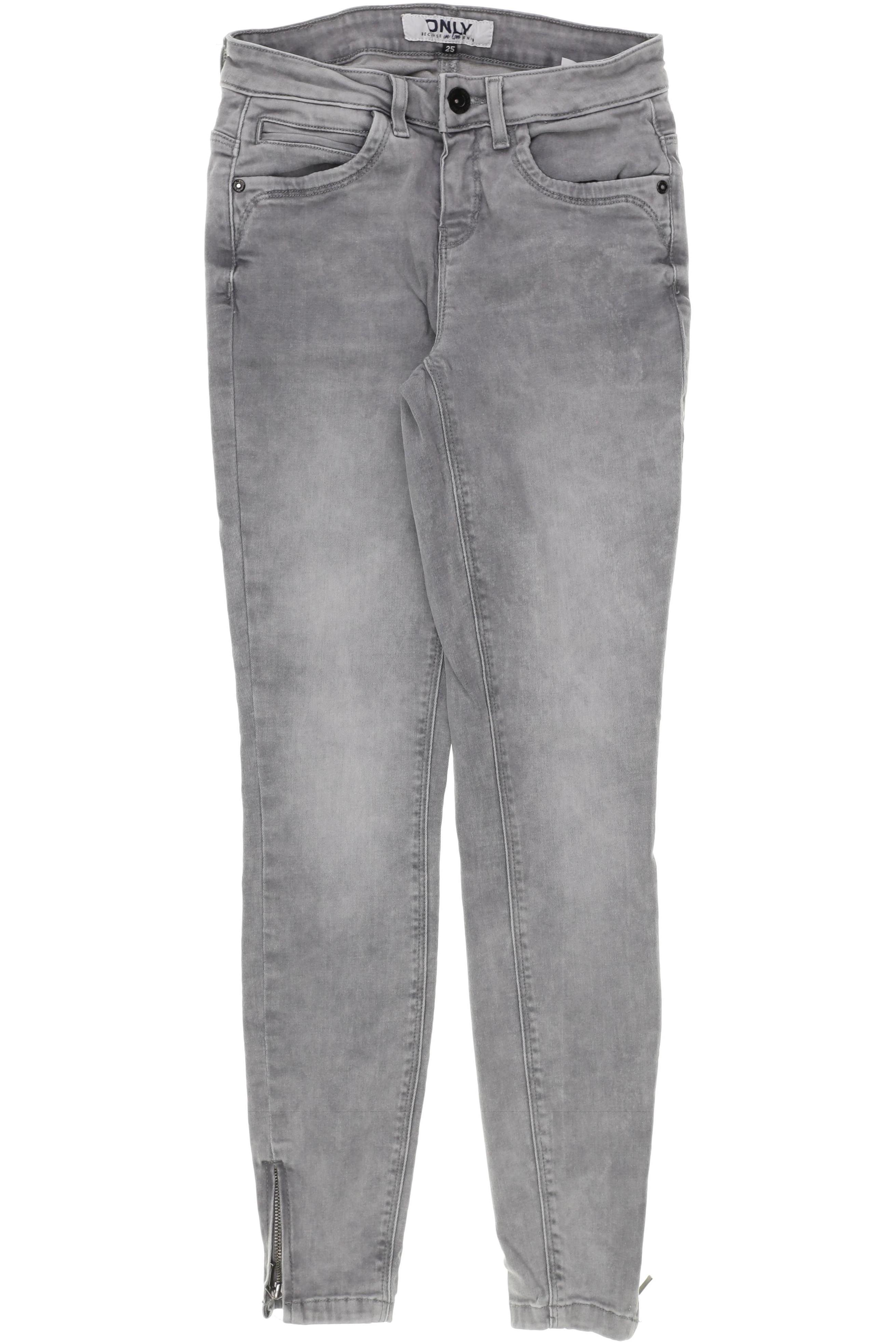 

Only Damen Jeans, grau, Gr. 25