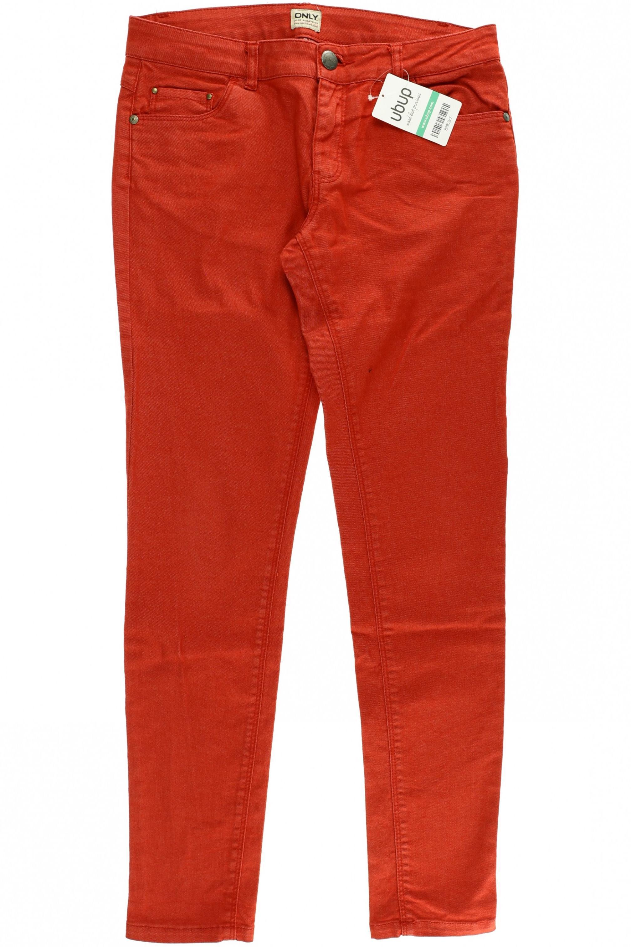 

Only Damen Jeans, rot, Gr. 32