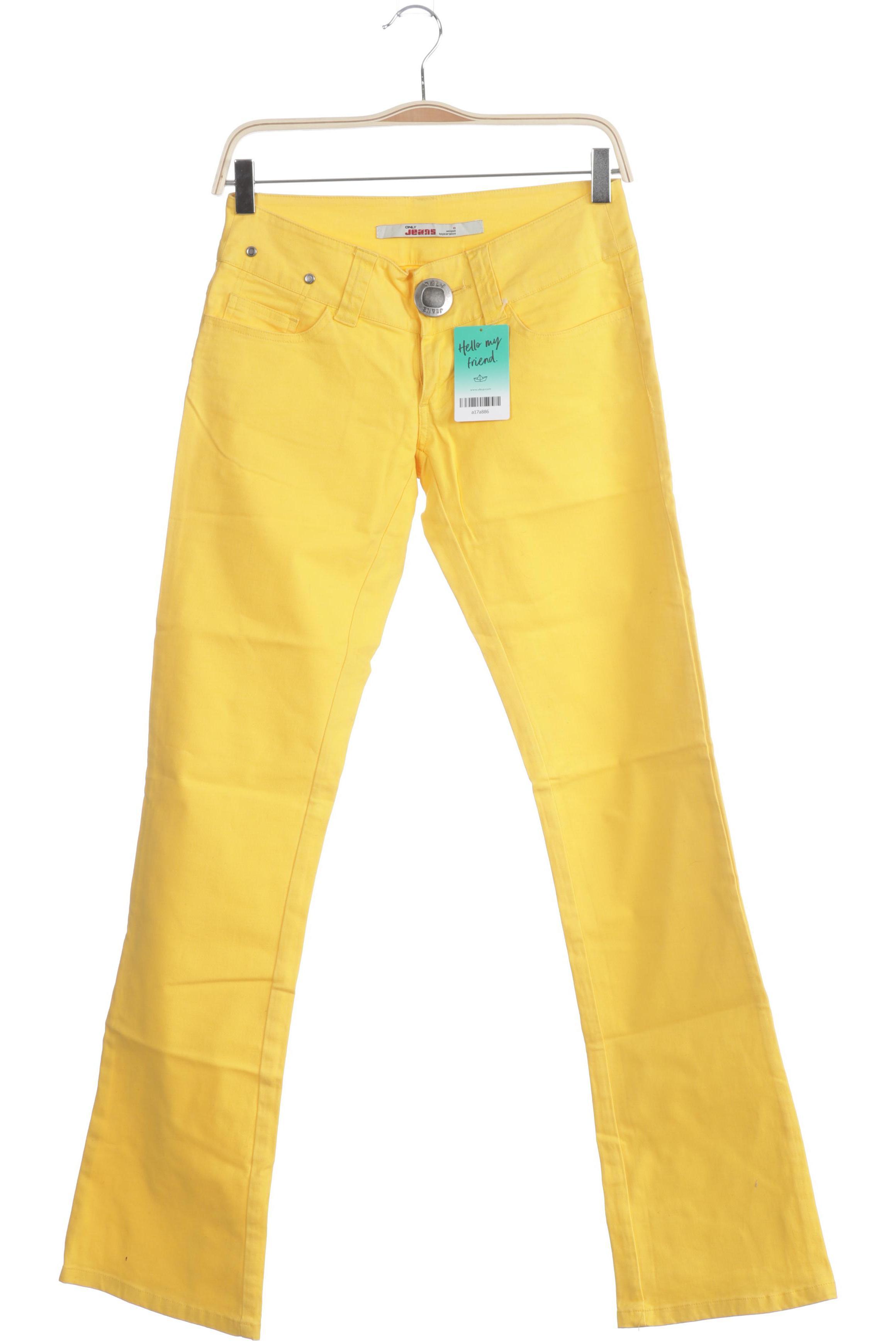 

Only Damen Jeans, gelb, Gr. 34