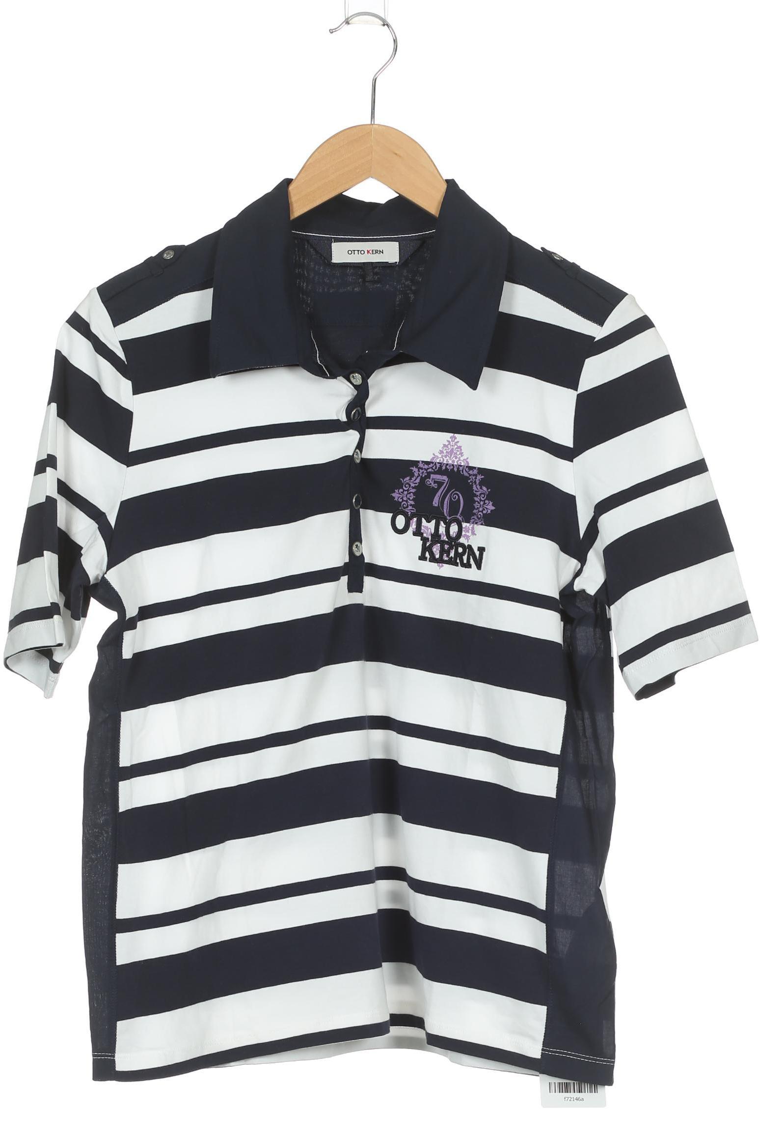 

Otto Kern Damen Poloshirt, blau, Gr. 42