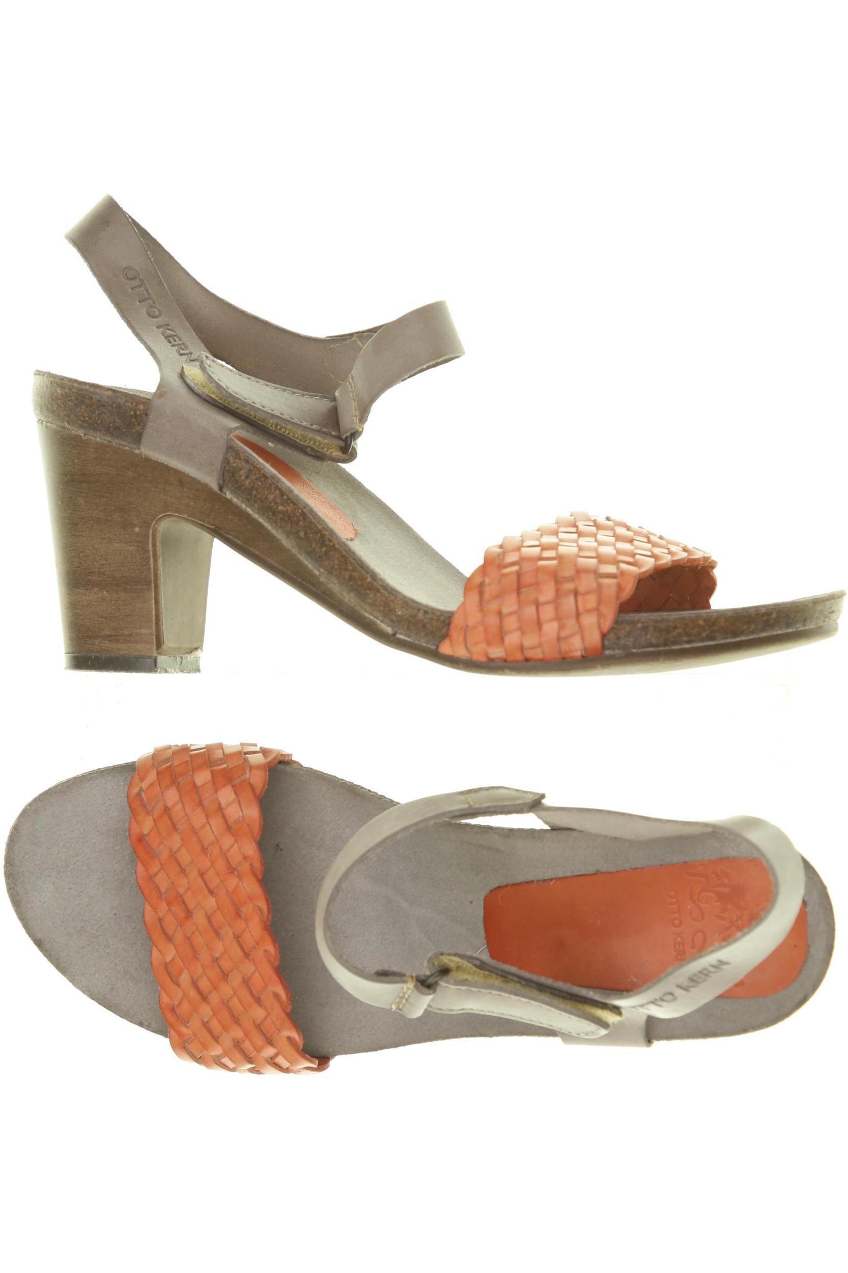

Otto Kern Damen Sandale, orange, Gr. 38