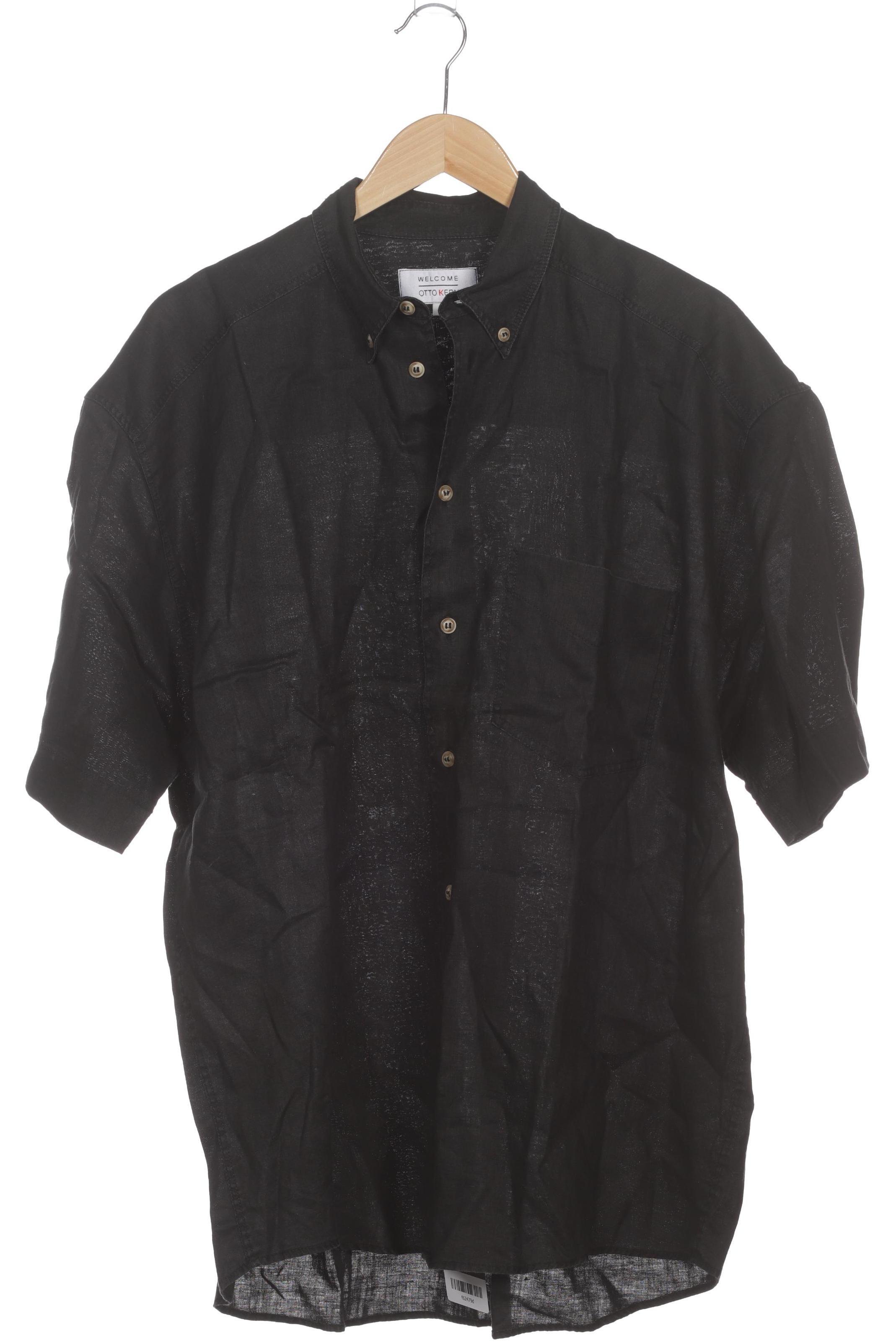 

Otto Kern Herren Hemd, schwarz, Gr.