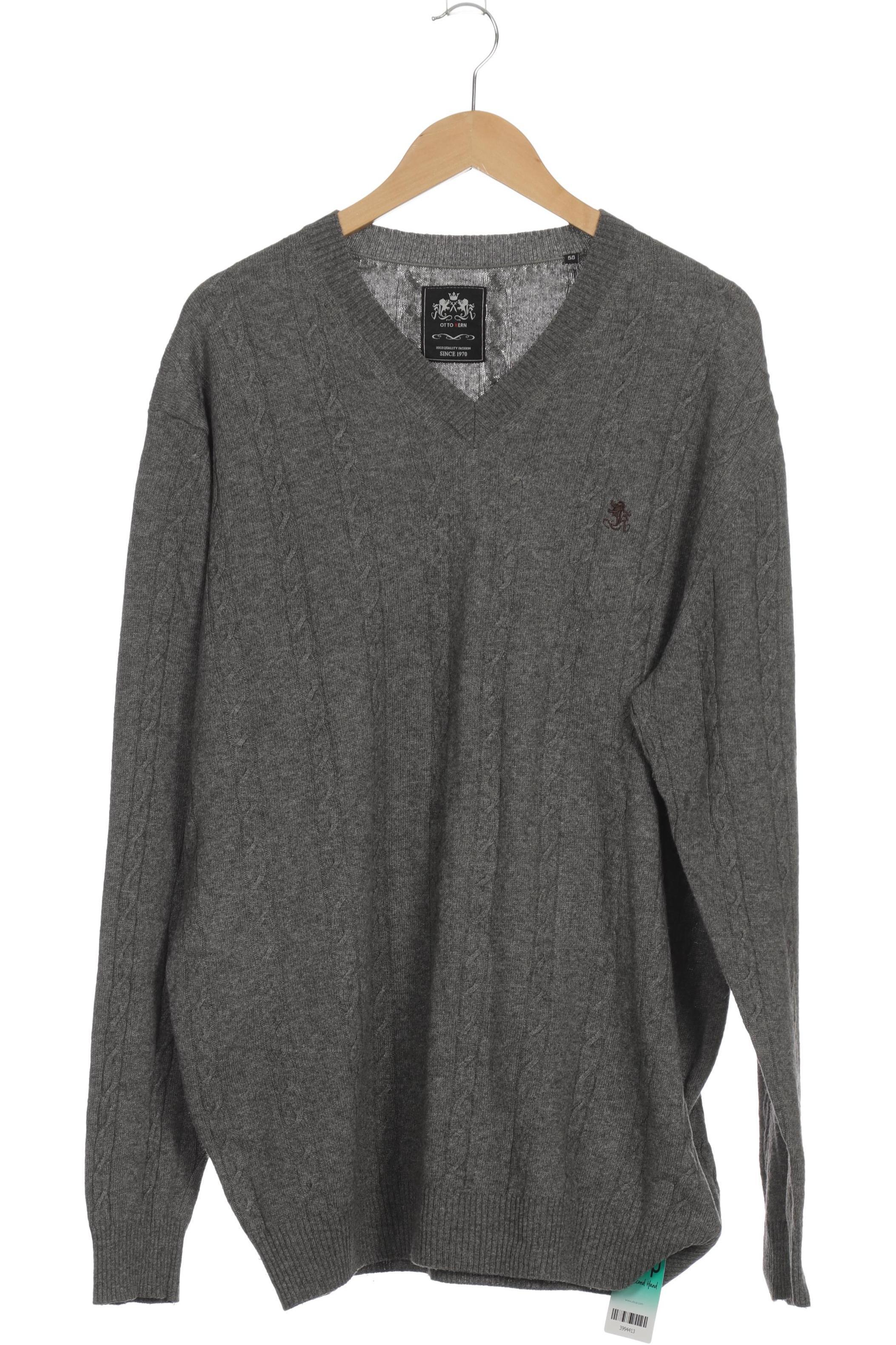 

Otto Kern Herren Pullover, grau, Gr. 58