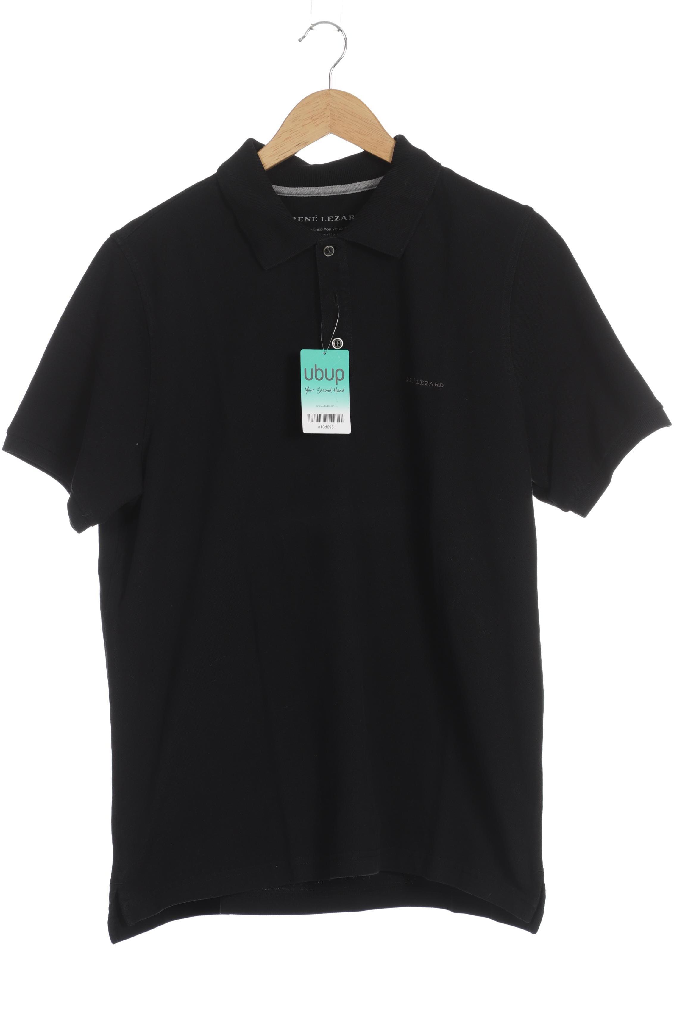 

Rene Lezard Herren Poloshirt, schwarz, Gr.