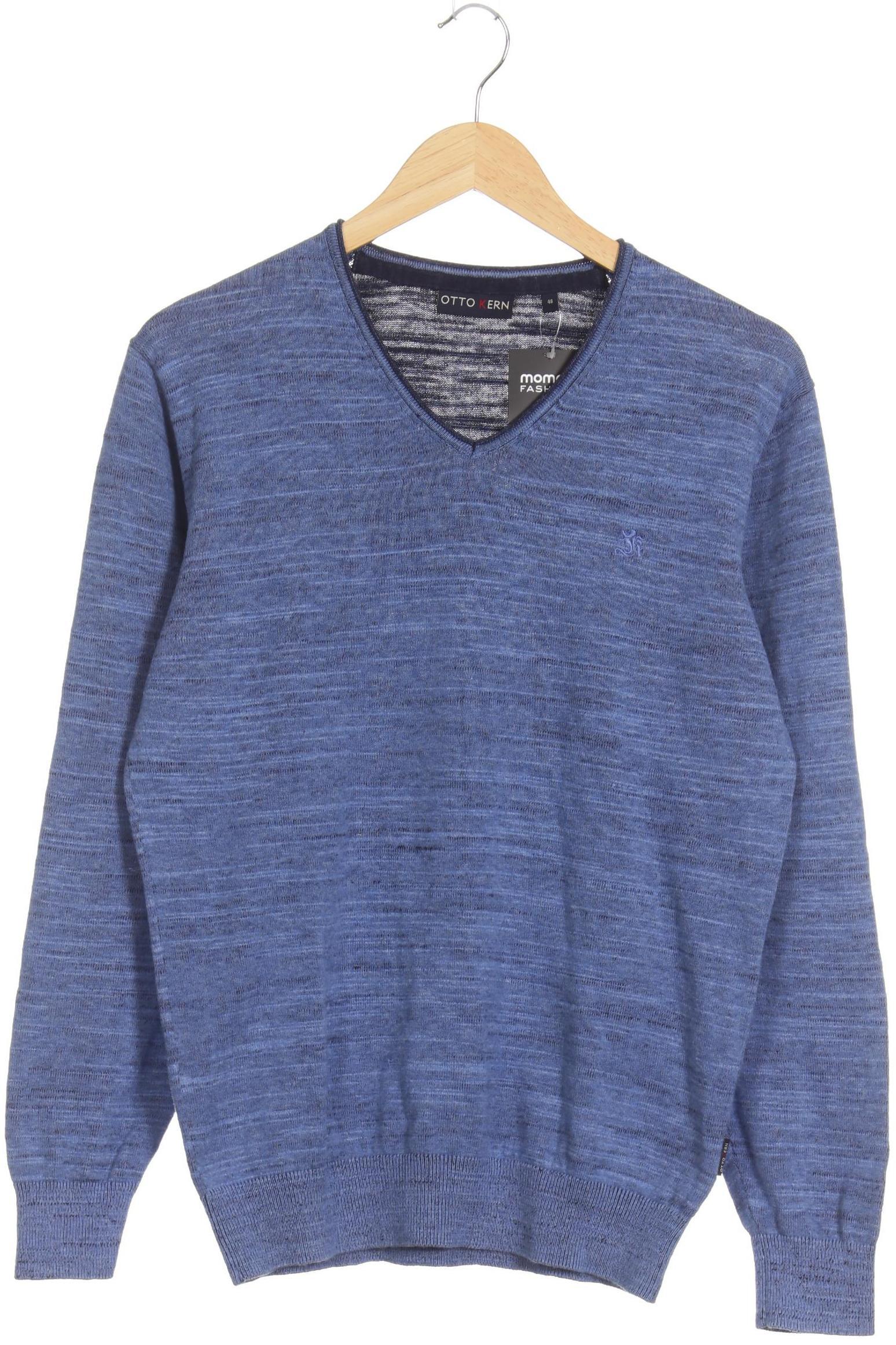 Thumbnail - Otto Kern Herren Pullover, blau, Gr. 48